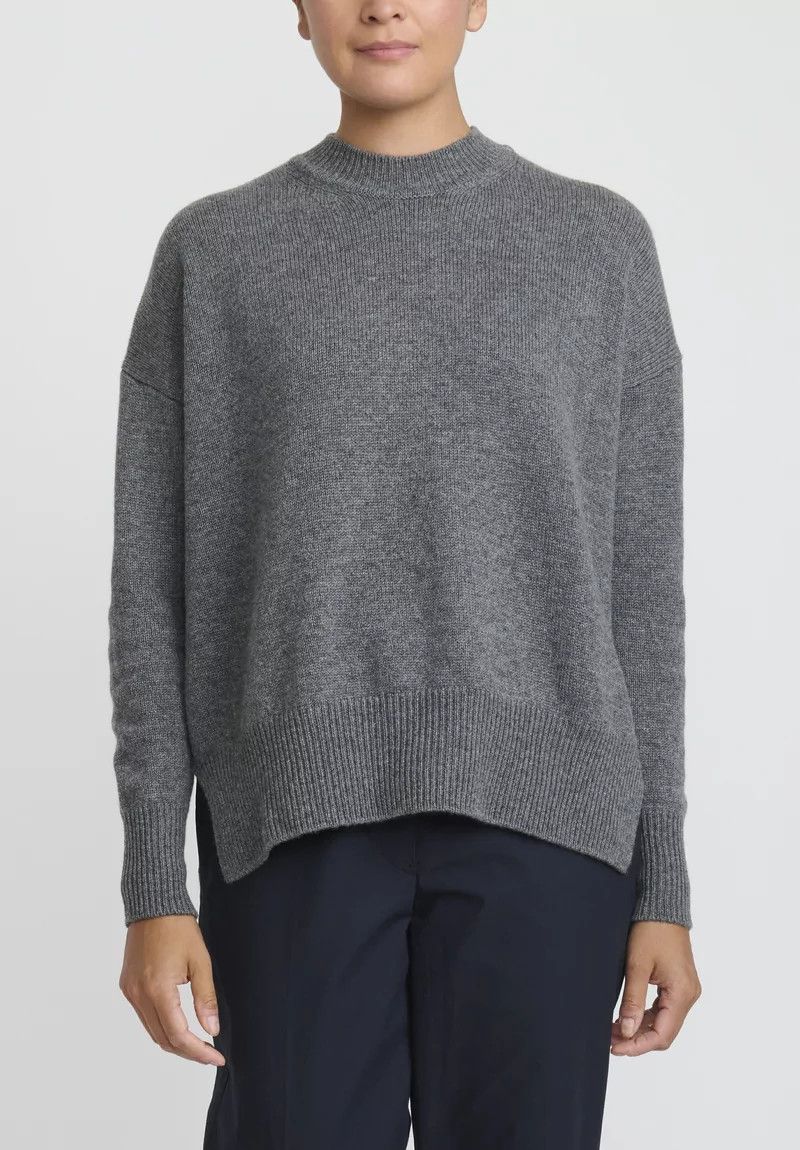 Jil Sander o1y1025 Crewneck Sweater in Gray Size XS / US 0-2 / IT 36-38 - 1 Thumbnail