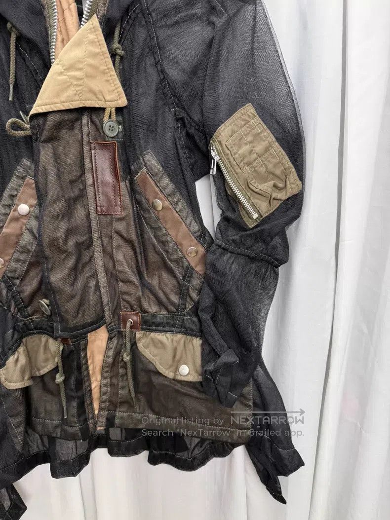 Comme des Garcons Comme Des Garcons Transparent mesh military deconstructed Size XS / US 0-2 / IT 36-38 - 2 Thumbnail