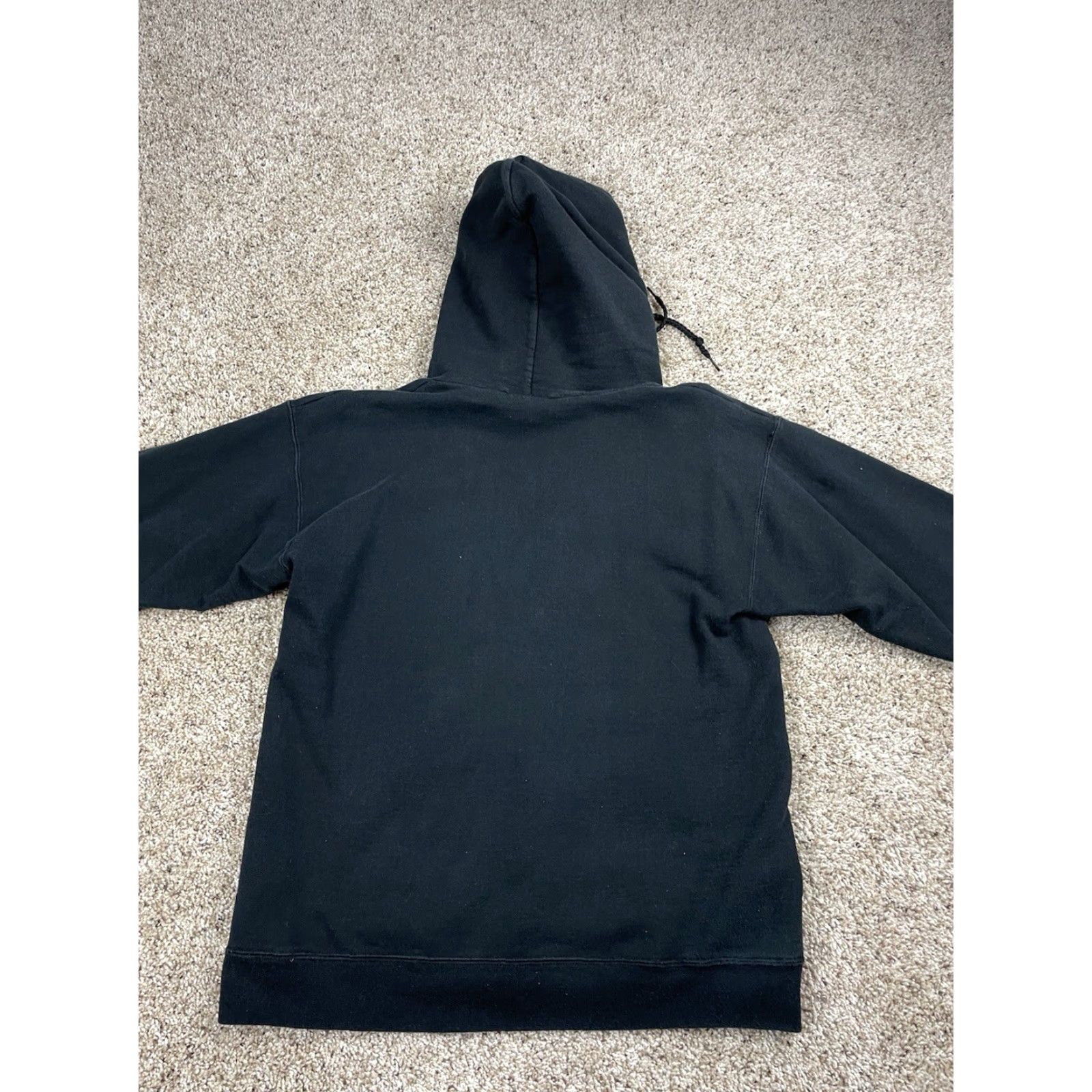 Thrasher VINTAGE Thrasher Hoodie Mens Small Black Long Sleeve Flame Logo Graphic Pullover Skater Size US S / EU 44-46 / 1 - 4 Thumbnail
