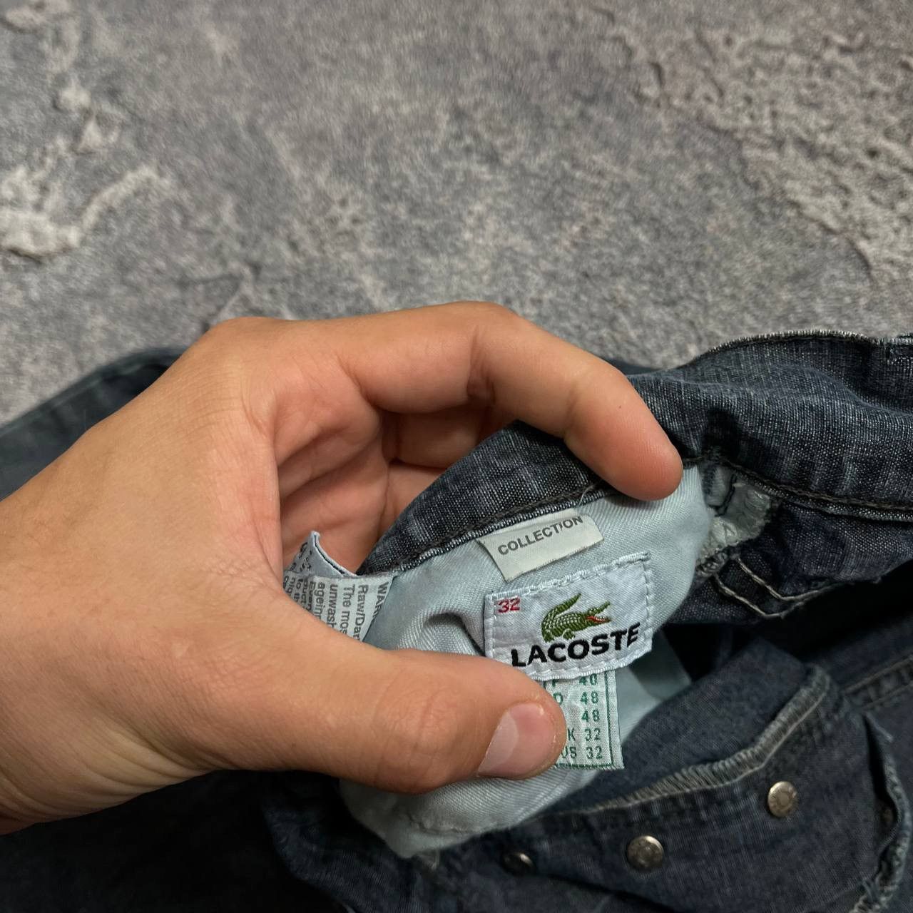 Lacoste × Vintage Vintage Lacoste Jeans mini logo Size US 32 / EU 48 - 4 Thumbnail