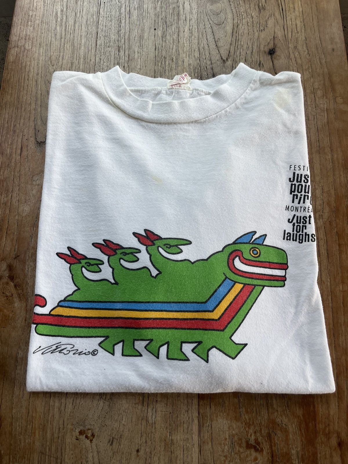 Vintage Vintage Vittorio Fiorucci Juste Pour tire Montreal 90’s Size US XL / EU 56 / 4 - 1 Thumbnail