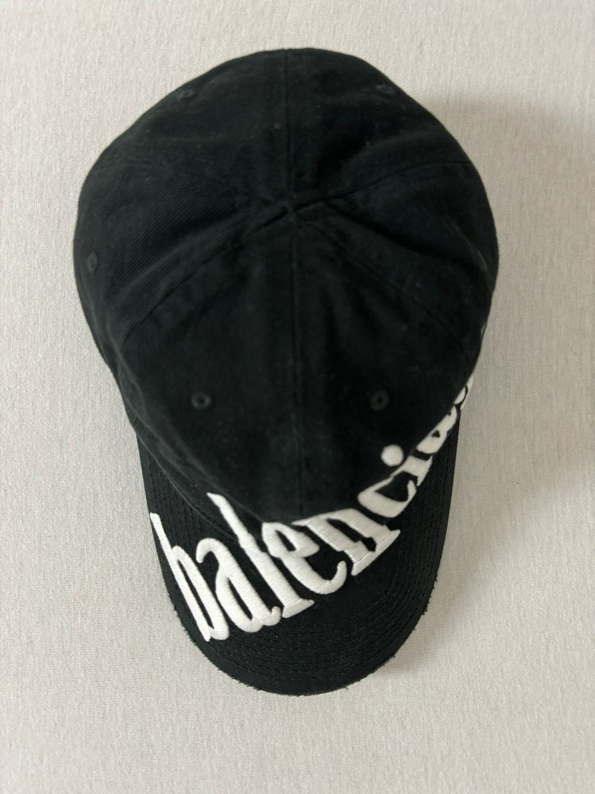 Balenciaga SS23 Diagonal Balenciaga Logo Hat | Grailed