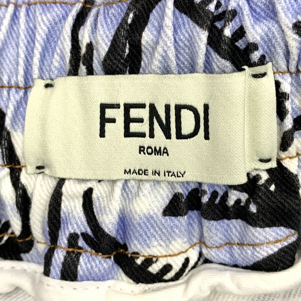 Fendi Fendi California Sky Floral Printed Casual Shorts K26WX Size 27" / US 4 / IT 40 - 6 Thumbnail