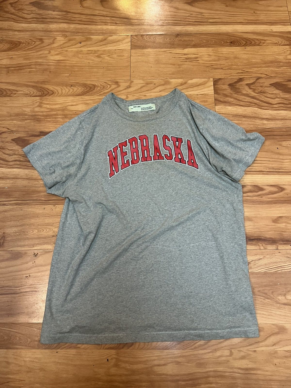 Off-White Off-White Nebraska T-Shirt Size US L / EU 52-54 / 3 - 1 Thumbnail