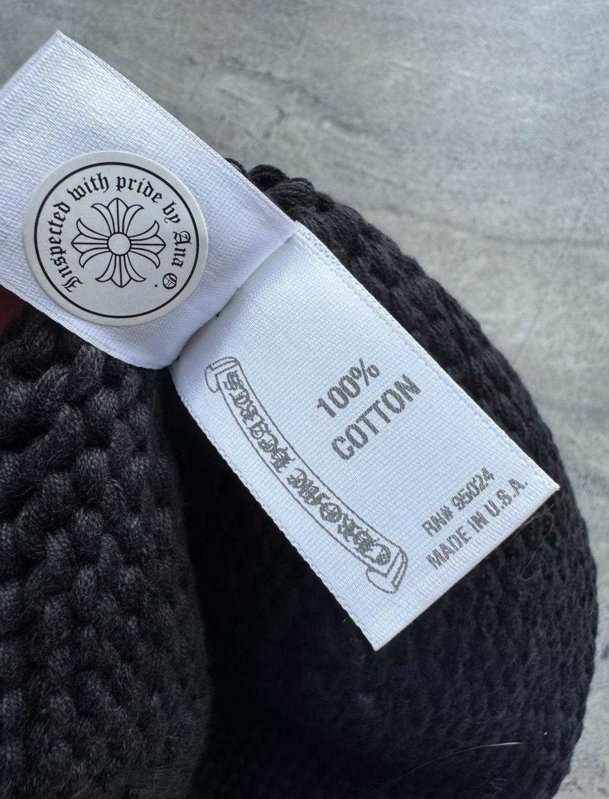Chrome Hearts Chrome Hearts Cross Patch Beanie Size ONE SIZE - 6 Thumbnail