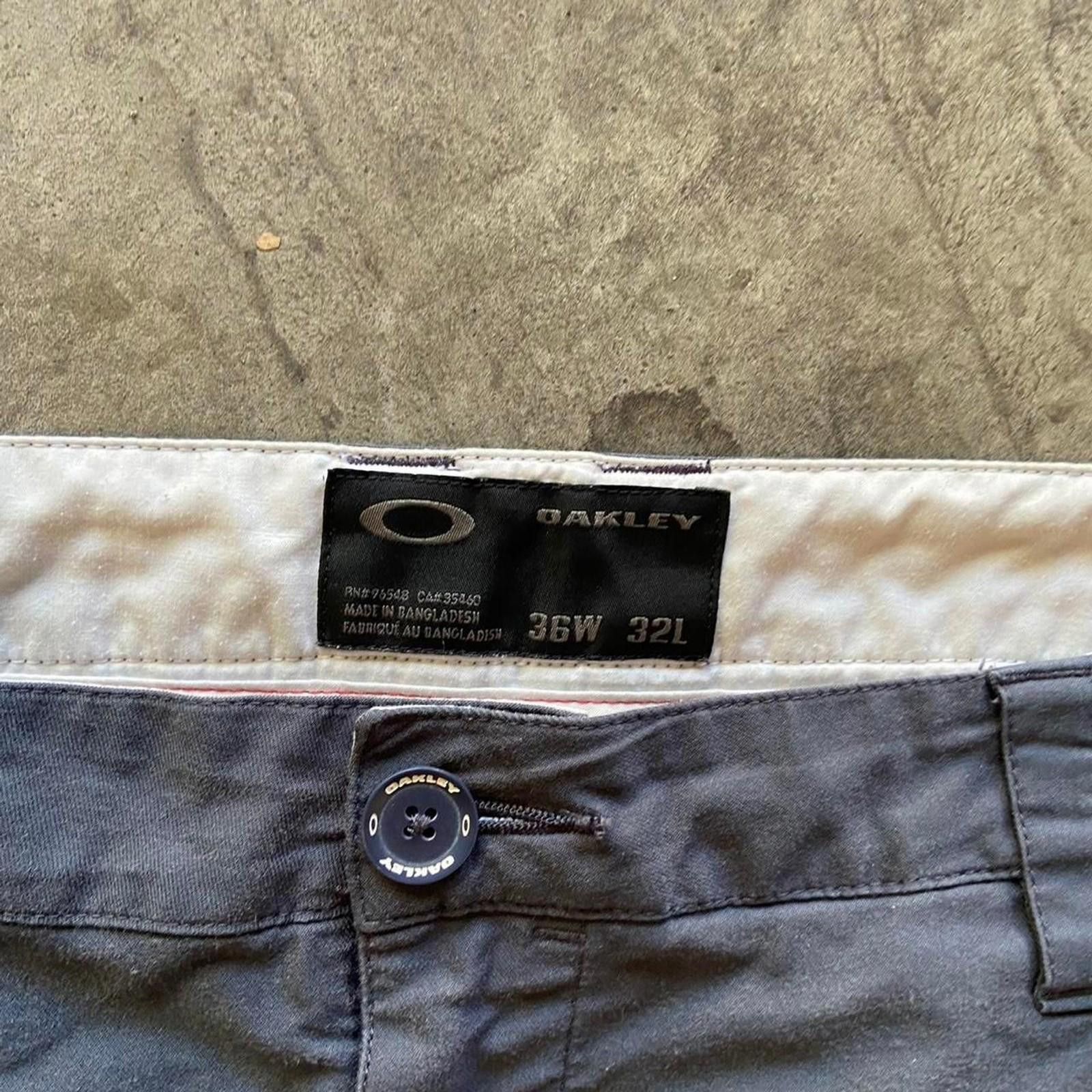 Oakley Oakley Navy Blue Pants Y2k Mens Size 36x32 Rare Size US 36 / EU 52 - 2 Thumbnail