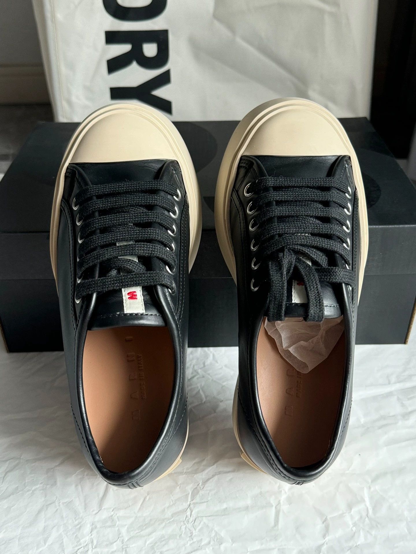 Marni Marni Pablo 2024 black lace-up women's 36 Size US 5.5 / IT 35.5 - 6 Thumbnail