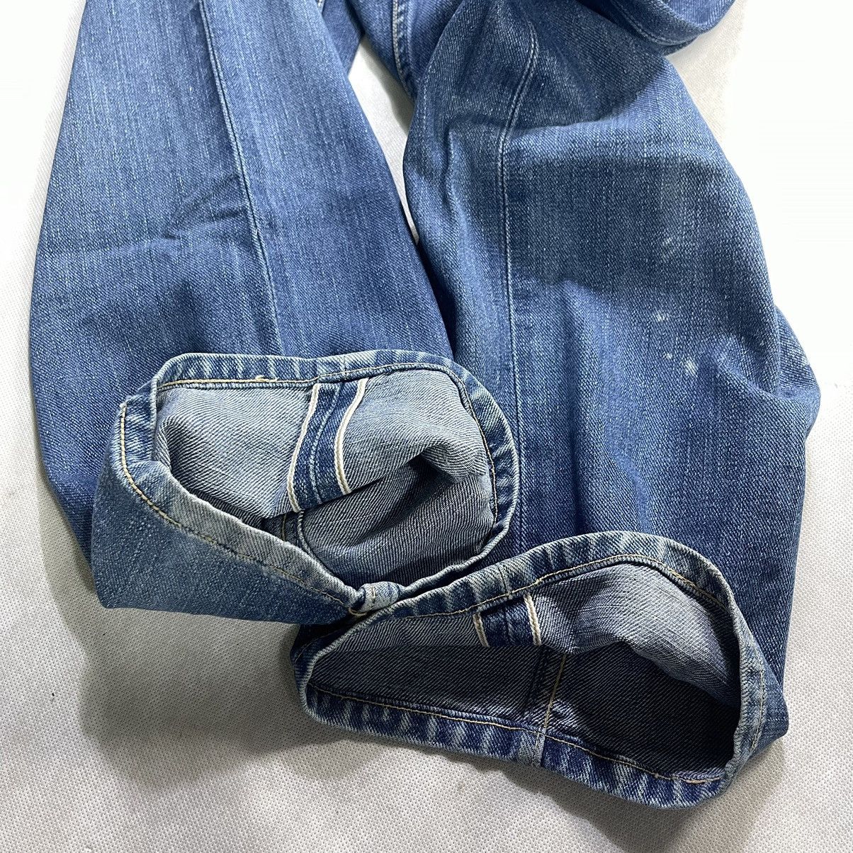 Vintage × Wrangler Vintage Wrangler Blue Bell Patina Fades Selvedge Jeans Size US 29 - 6 Thumbnail