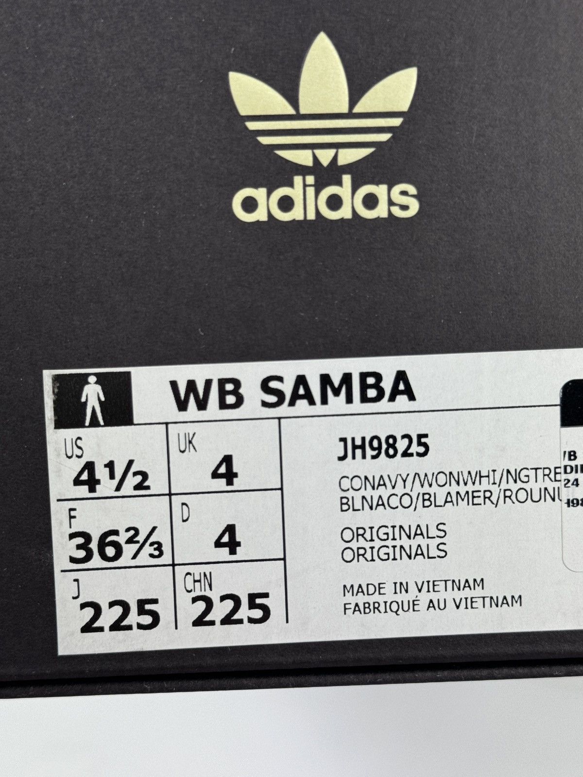 Adidas × Wales Bonner ADIDAS SAMBA NAVY CROC SNEAKERS Size US 4.5 / IT 34.5 - 13 Thumbnail