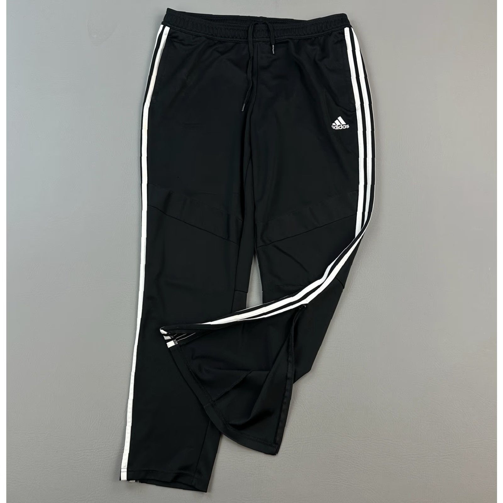 Adidas Adidas Track Pants Women's XL Black Tiro 19 Climacool Ankle Zip Soccer Training Size 40" / US 18 - 2 Thumbnail