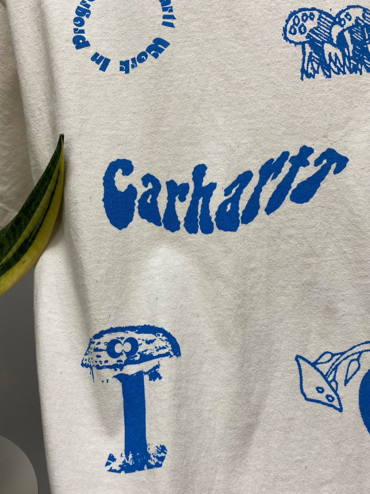 Carhartt × Carhartt Wip CARHARTT WIP WORK IN PROGRESS MUSHROOM TEE SHIRT Size US M / EU 48-50 / 2 - 14 Thumbnail
