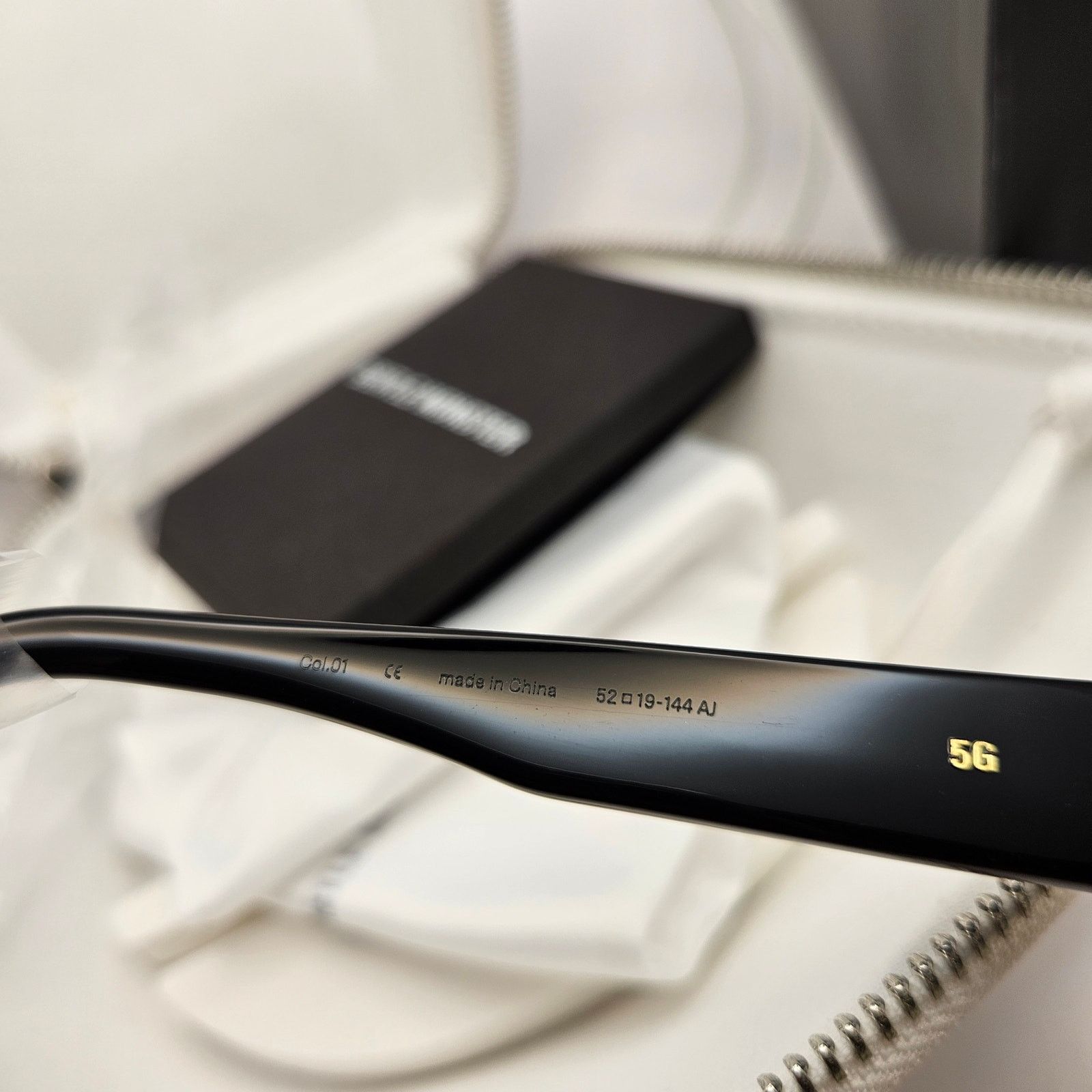 Gentle Monster GENTLE MONSTER X COPPERNI 5G 01 BLACK SUNGLASSES LIMITED ED. Size ONE SIZE - 9 Thumbnail