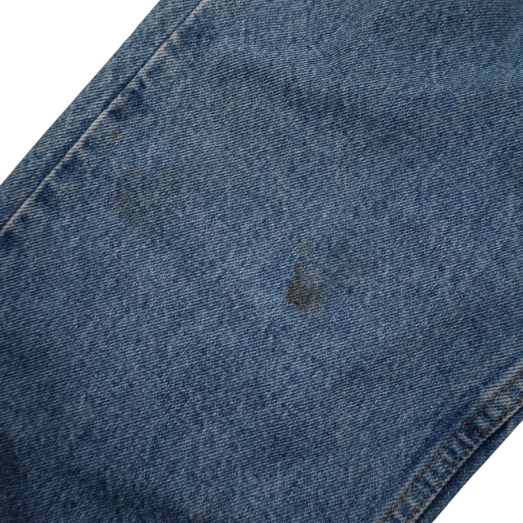 Levi's VINTAGE Levi's 505 Straight Leg Orange Tab Denim Jeans Blue 40x32 Mens Straight Jeans Mens Blue 40 32 Size US 40 / EU 56 - 5 Thumbnail