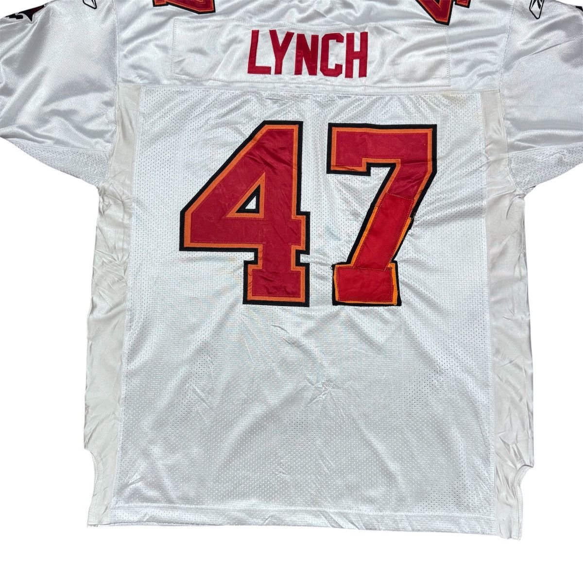 NFL John Lynch Reebok Tampa Bay Buccaneers Jersey 2002 On Field Size US XXL / EU 58 / 5 - 10 Thumbnail
