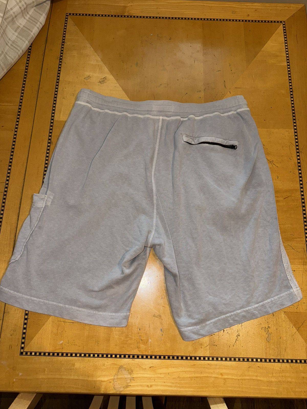 Stone Island Stone Island Gray Cargo Sweat Shorts Size US 34 / EU 50 - 4 Thumbnail