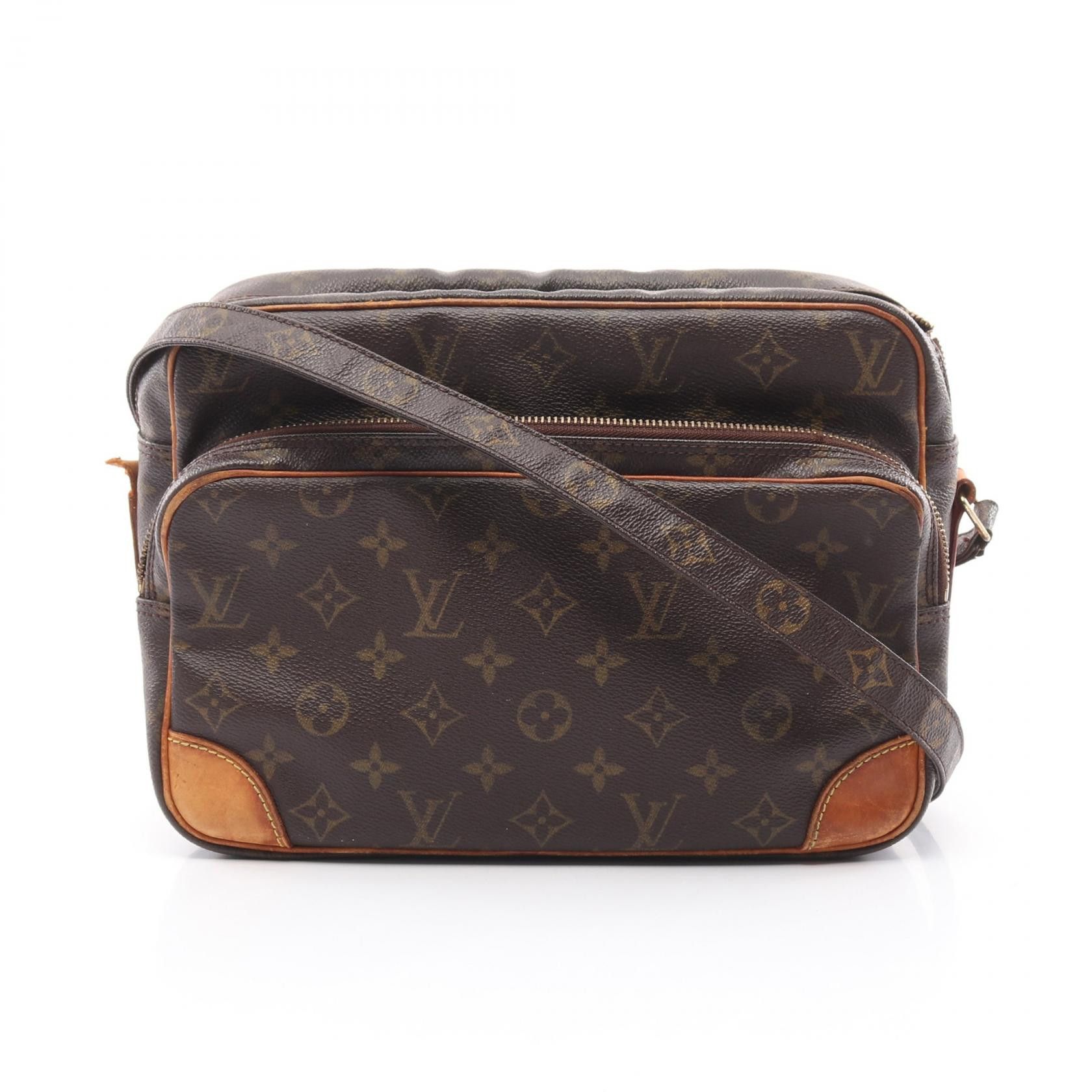 Louis Vuitton Louis Vuitton Louis Vuitton Nile Monogram Coated Canvas Shoulder Bag Canvas Shoulder Bag M45244 Size ONE SIZE - 1 Thumbnail
