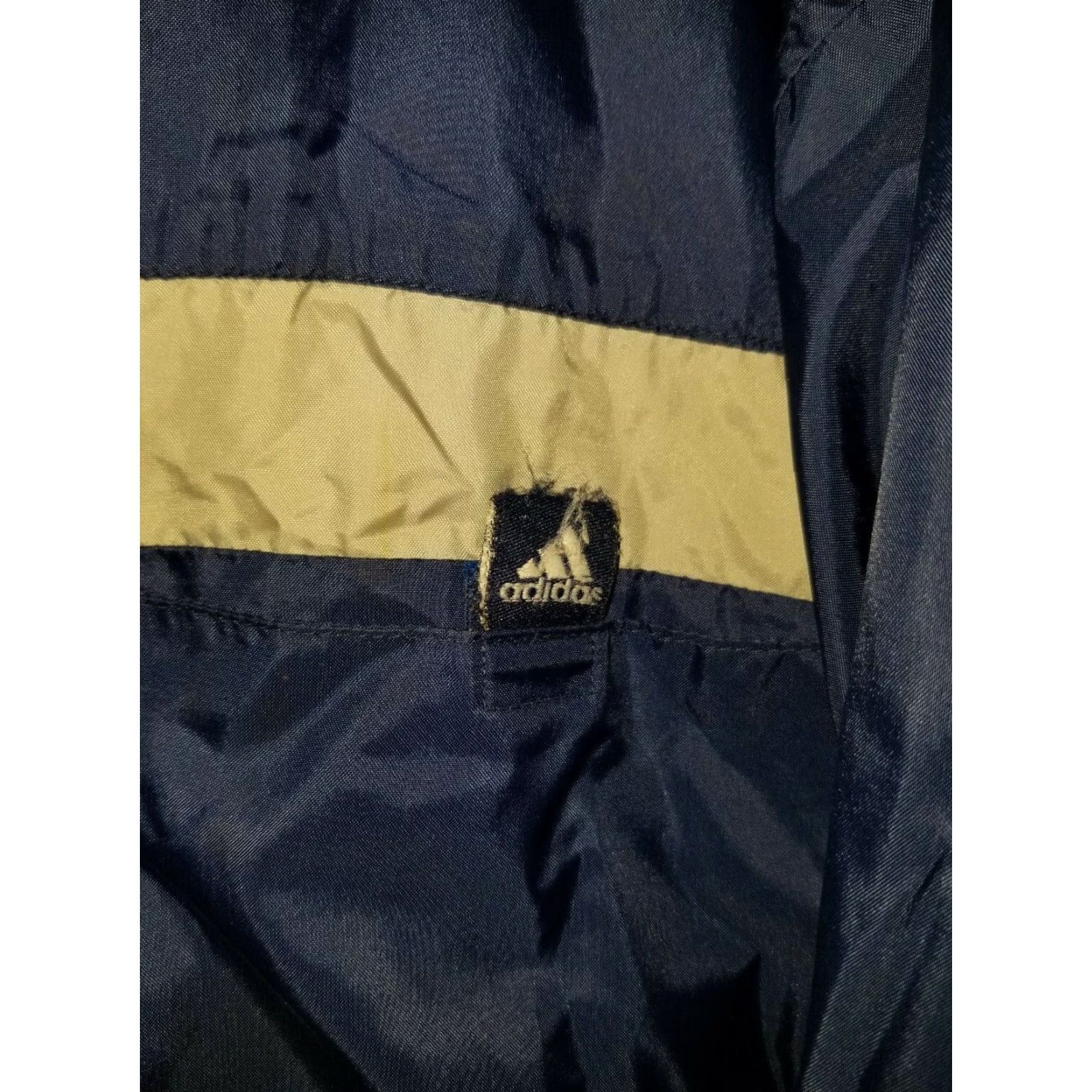 Adidas Vintage Adidas Full Zip Windbreaker Mens XL Grey Blue 90s Jacket Size US XL / EU 56 / 4 - 6 Thumbnail