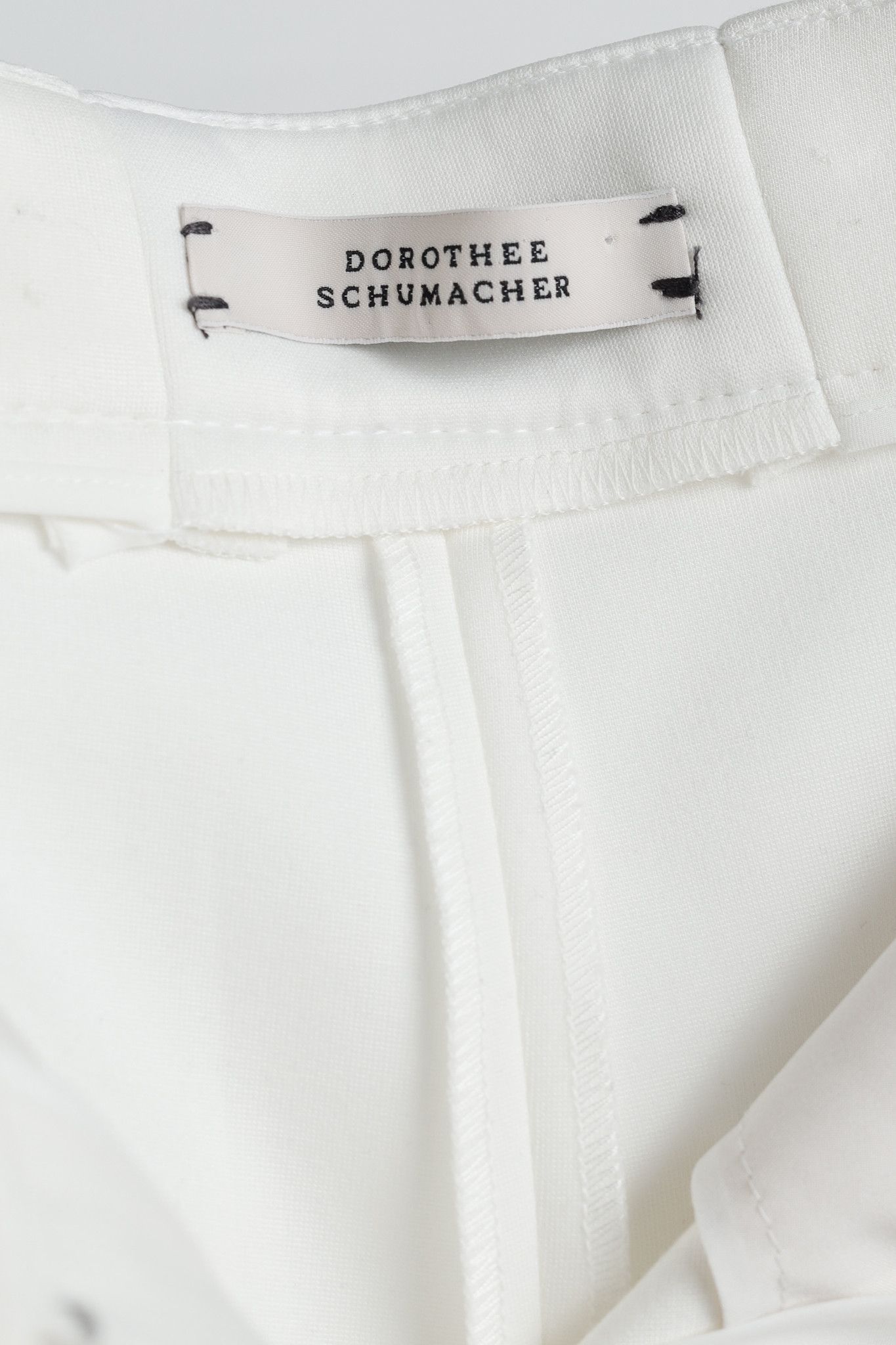 DOROTHEE SCHUMACHER Dorothee Schumacher Emotional Essence Ponte Wide-Leg Pants Size 38" / US 16 / IT 52 - 7 Thumbnail
