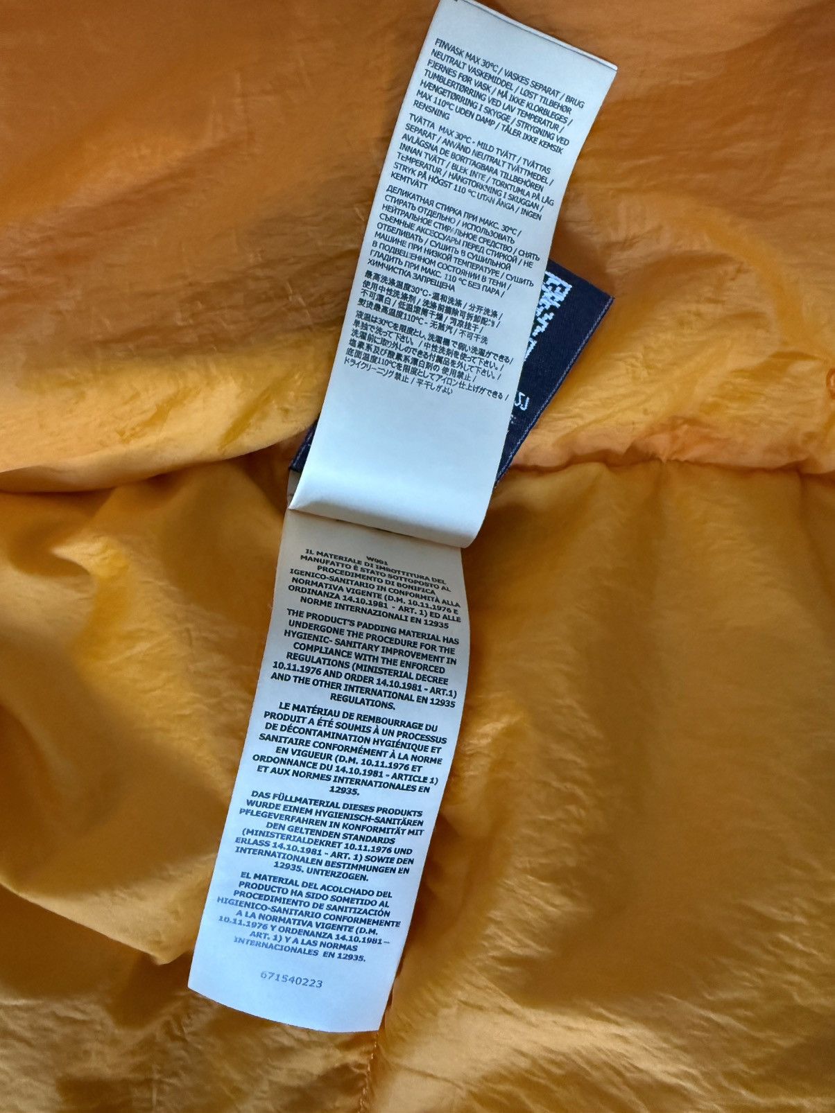 Stone Island Stone Island Garment Dyed Crinkle Reps Ny Down Size US XL / EU 56 / 4 - 10 Thumbnail