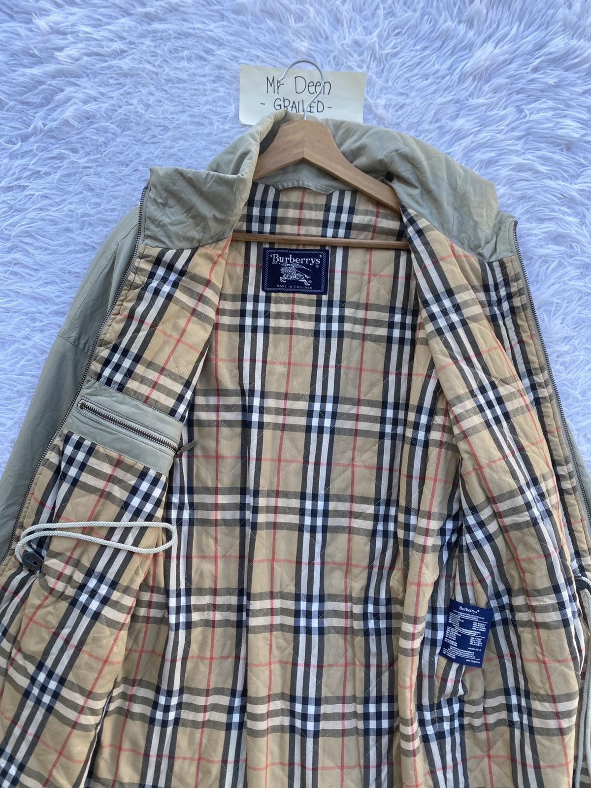 Burberry Rare Vintage 90s Burberry Parka Coat Jacket Size US L / EU 52-54 / 3 - 16 Thumbnail