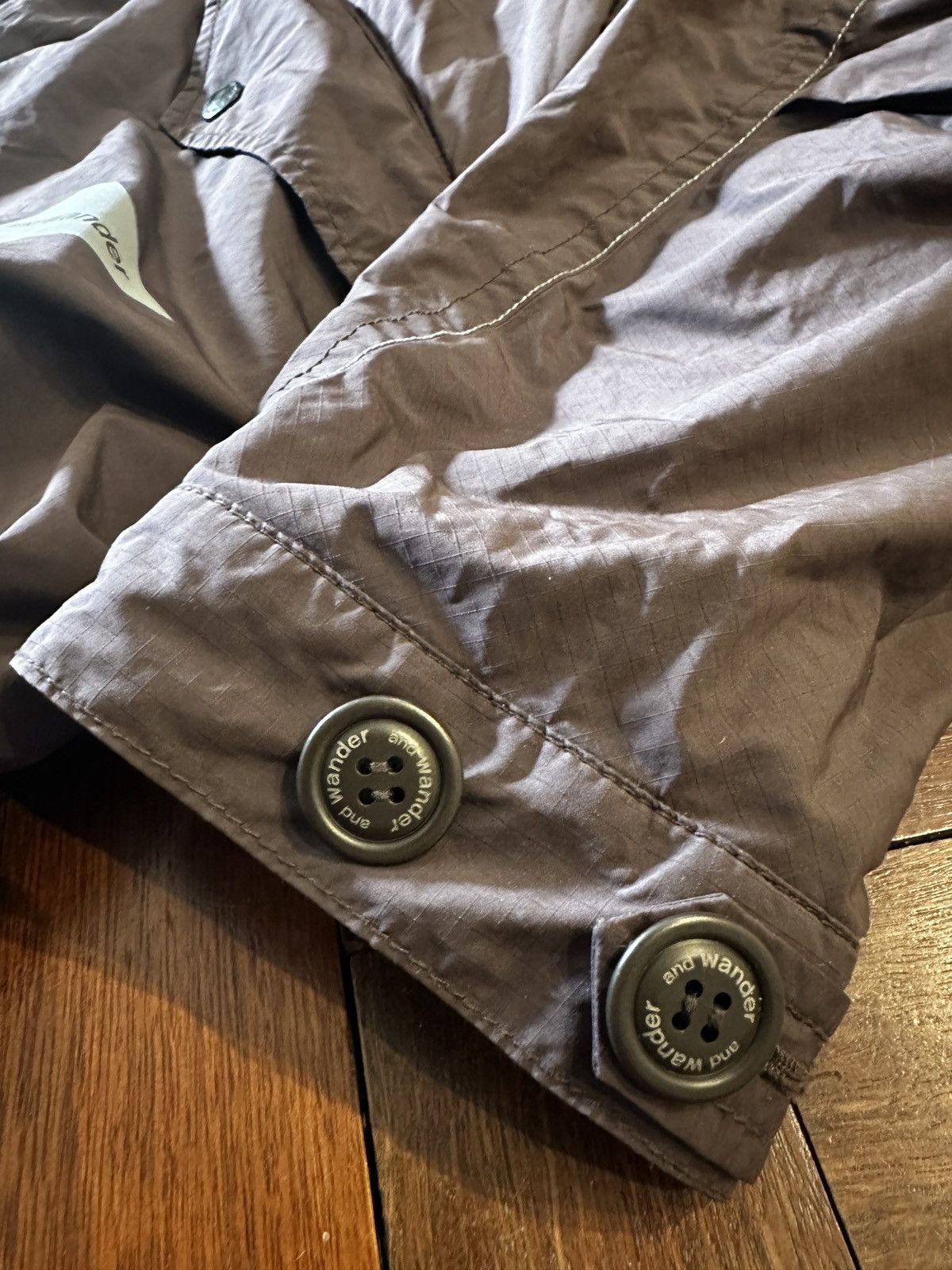 And Wander and wander Octa Jacket in Brown, size L/XL Size US L / EU 52-54 / 3 - 17 Thumbnail