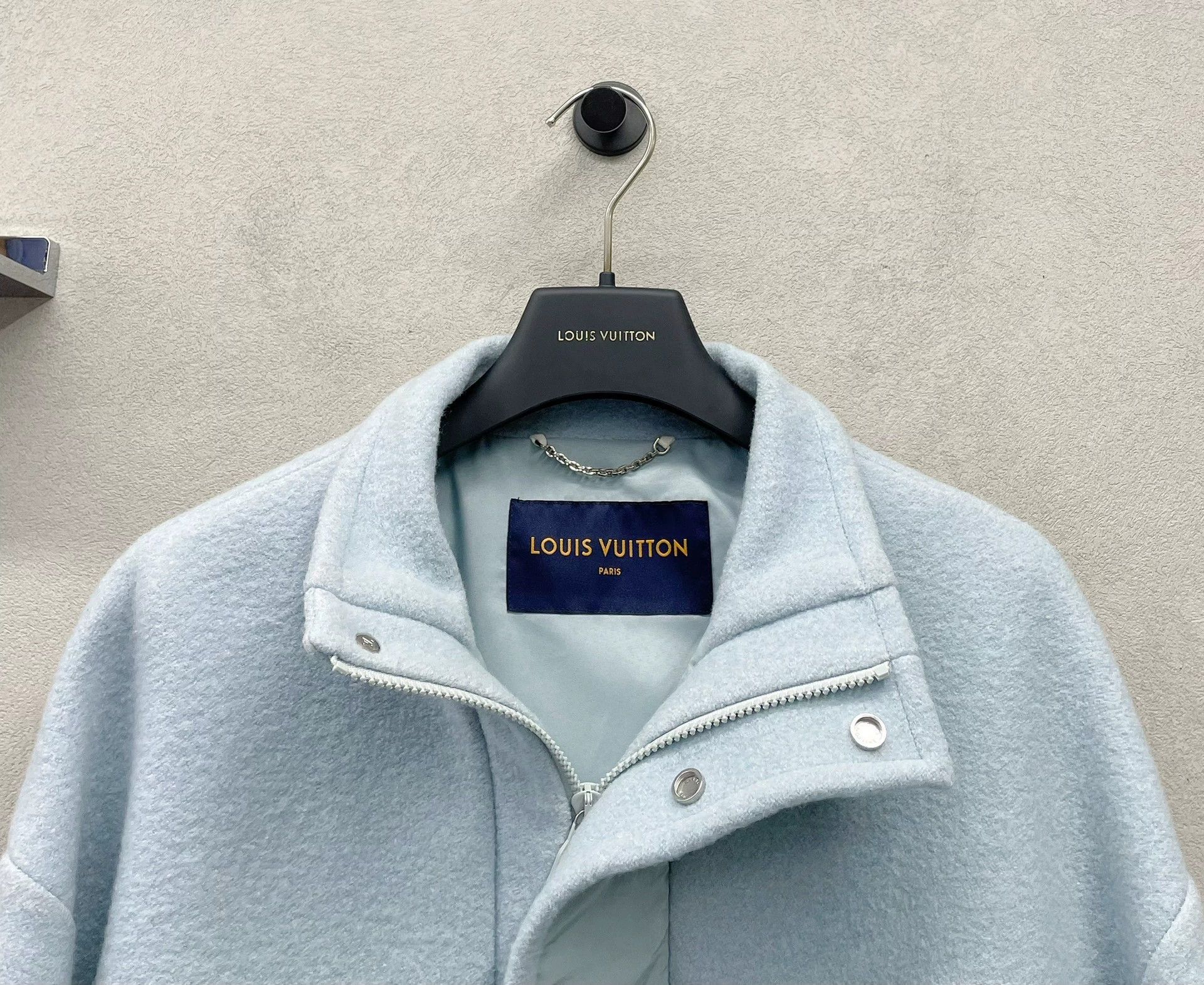 Louis Vuitton blue color block pullover sweatshirt Size US L / EU 52-54 / 3 - 6 Thumbnail