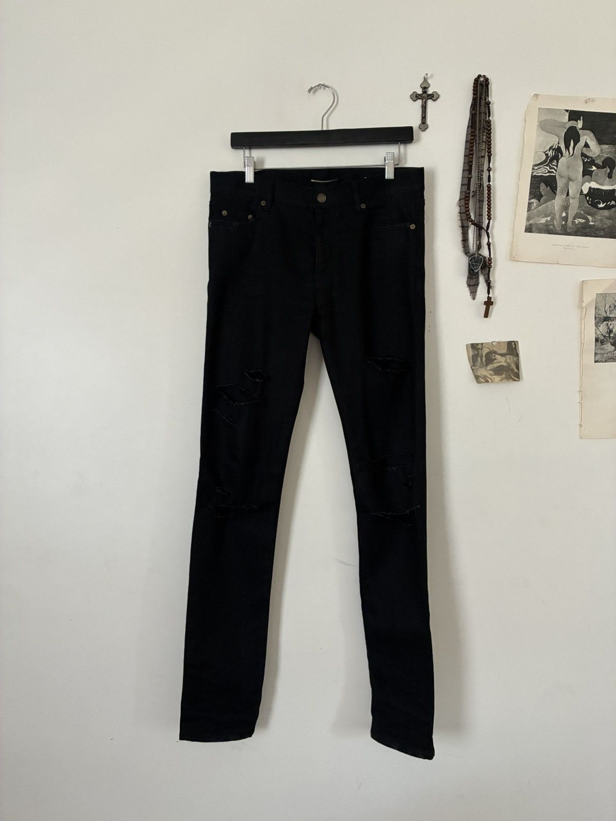 Hedi Slimane × Saint Laurent Paris SLP SS15 Crash Denim (FINAL