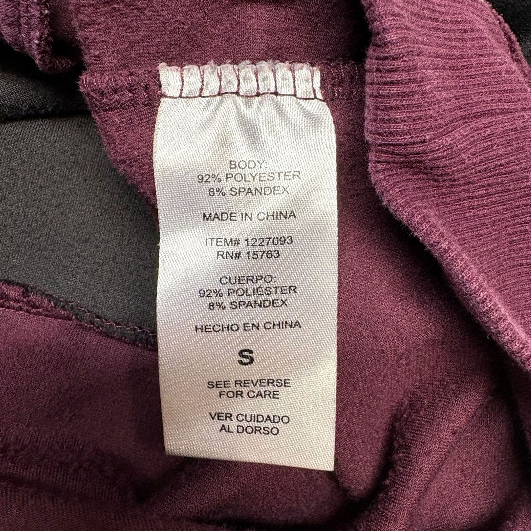 Champion Champion Colorblock Rugby Stripe Velour Hoodie Pullover Maroon Red/Black S Long Sleeve Activewear Size S / US 4 / IT 40 - 7 Thumbnail