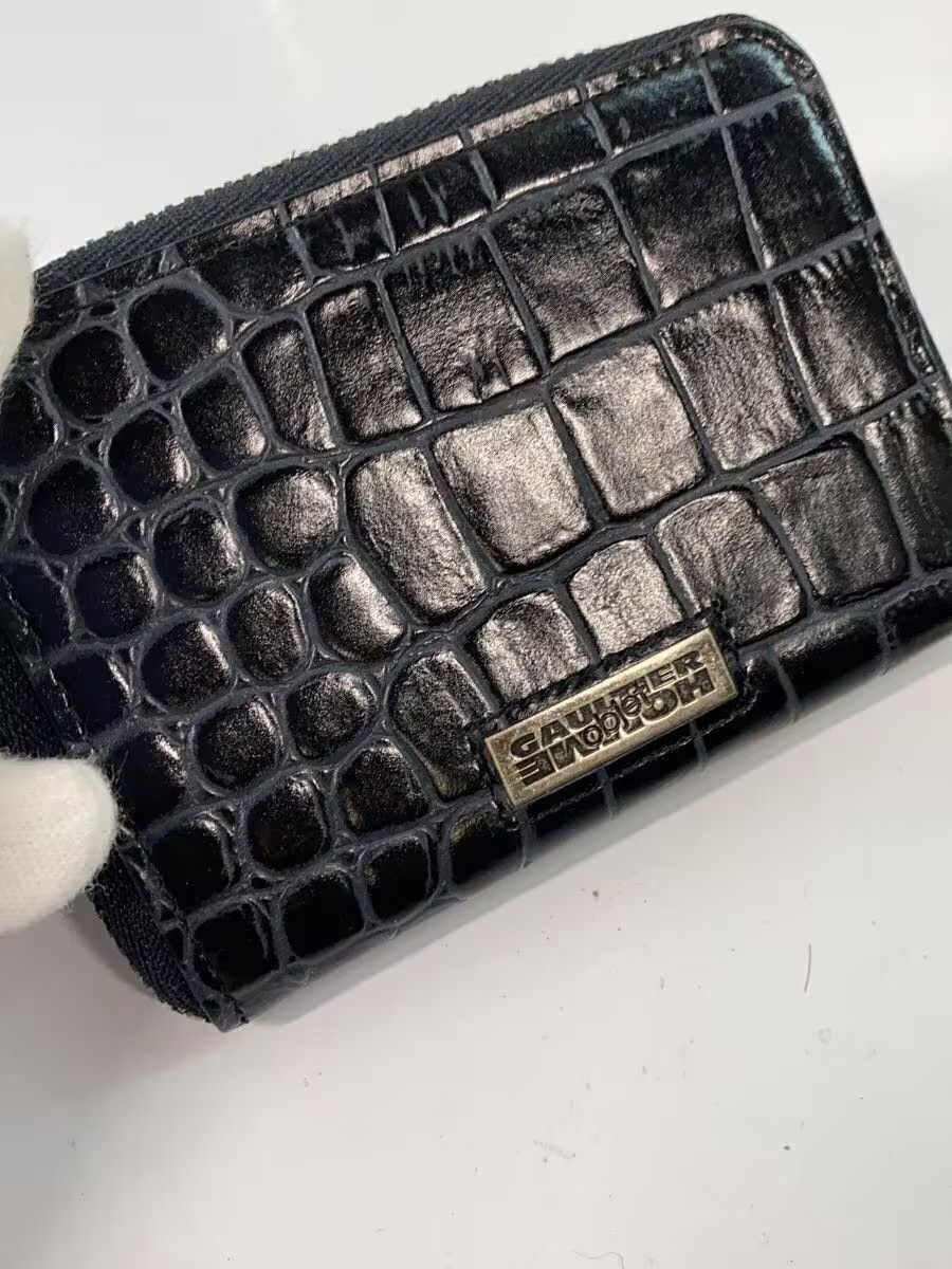 Jean Paul Gaultier Crocodile Embossed Leather Wallet Size ONE SIZE - 5 Thumbnail