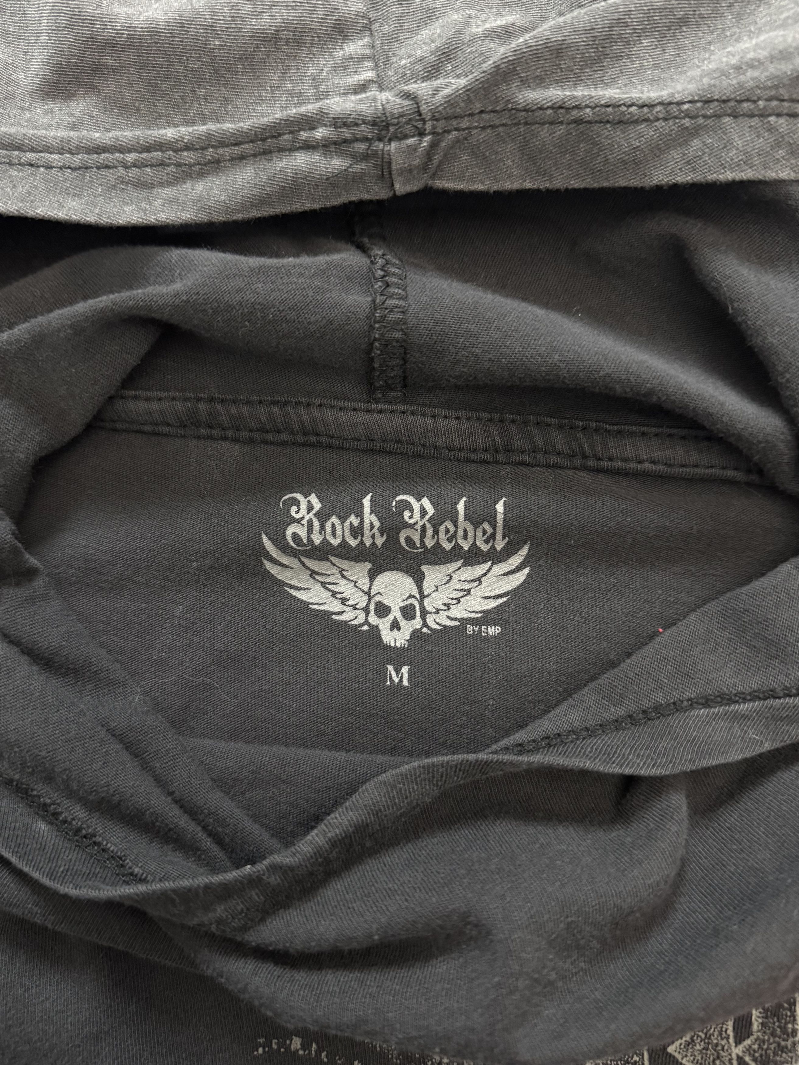 Affliction Rock Rebel Vintage Y2K Gothic Hoodie Long Sleeve Size M / US 6-8 / IT 42-44 - 7 Thumbnail