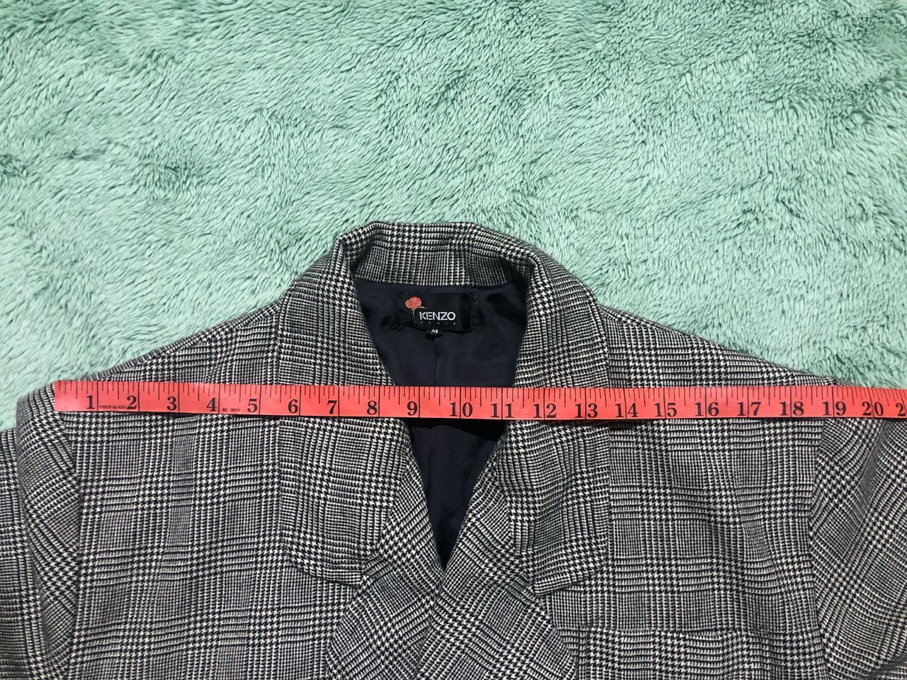 Kenzo VINTAGE KENZO PARIS WOOL ROBE TIE BELTS CHECKED LONG COAT Size US M / EU 48-50 / 2 - 21 Thumbnail