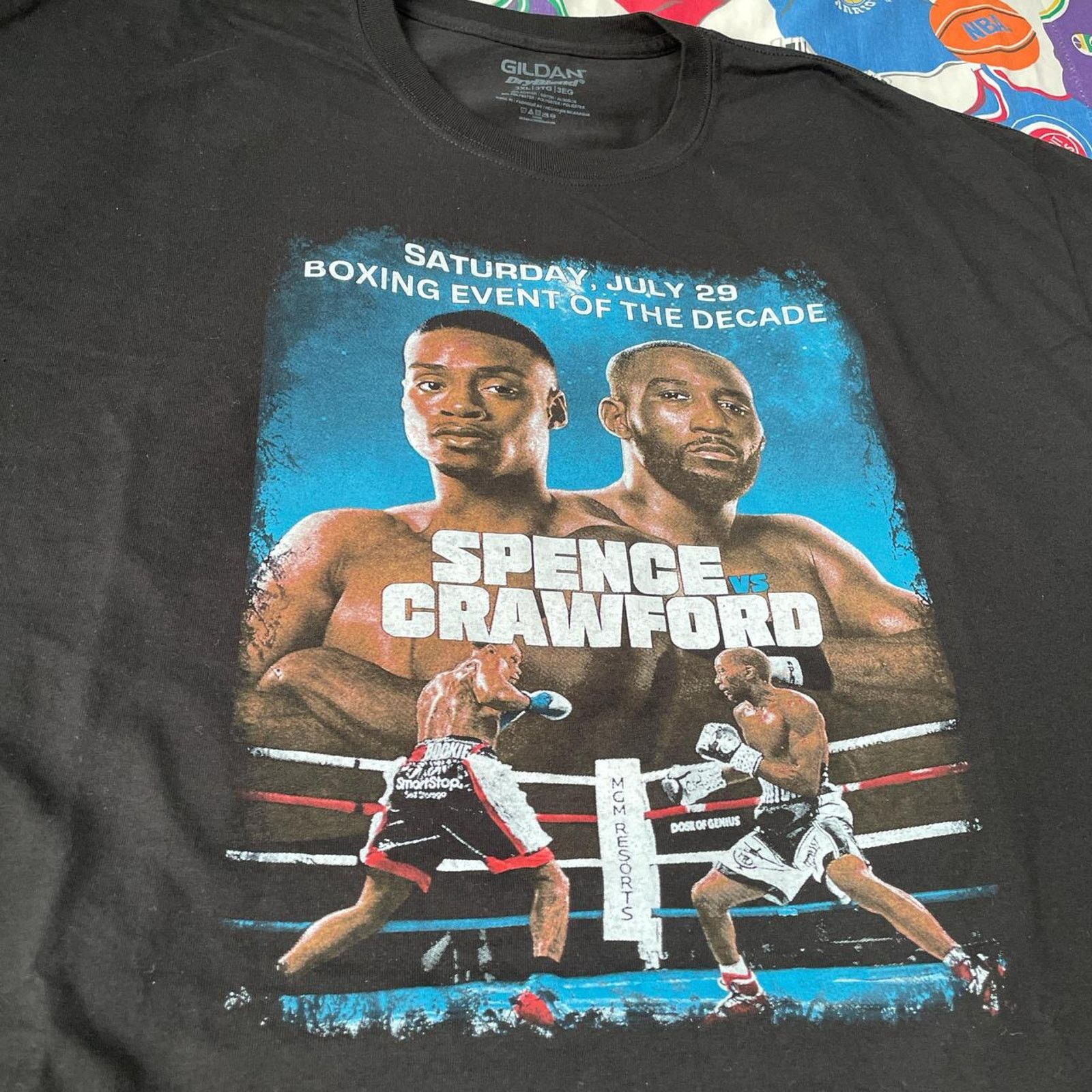 Other 2023 Errol Spence Jr. vs Terence Crawford Boxing Tee Size US XXL / EU 58 / 5 - 3 Thumbnail
