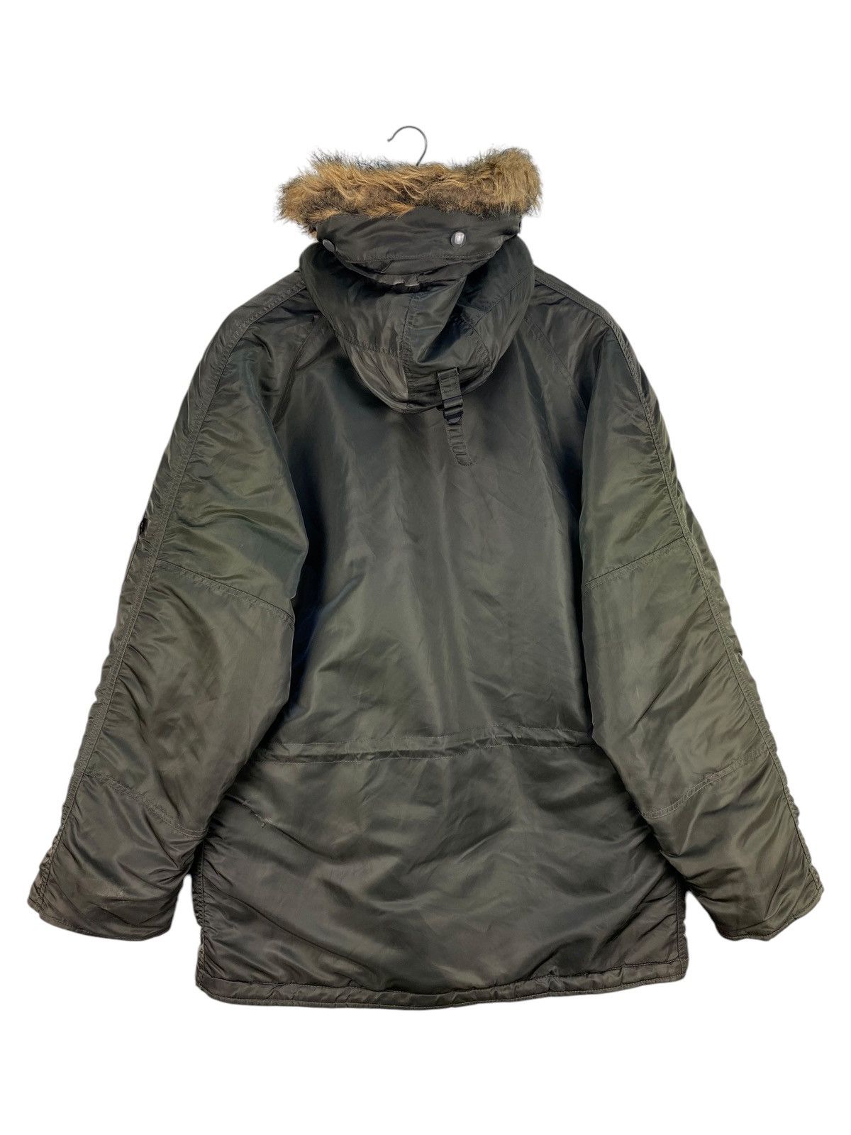 Alpha Industries × Vintage 💥RARE💥VINTAGE ALPHA INDUSTRIES PARKA Size US XL / EU 56 / 4 - 4 Thumbnail