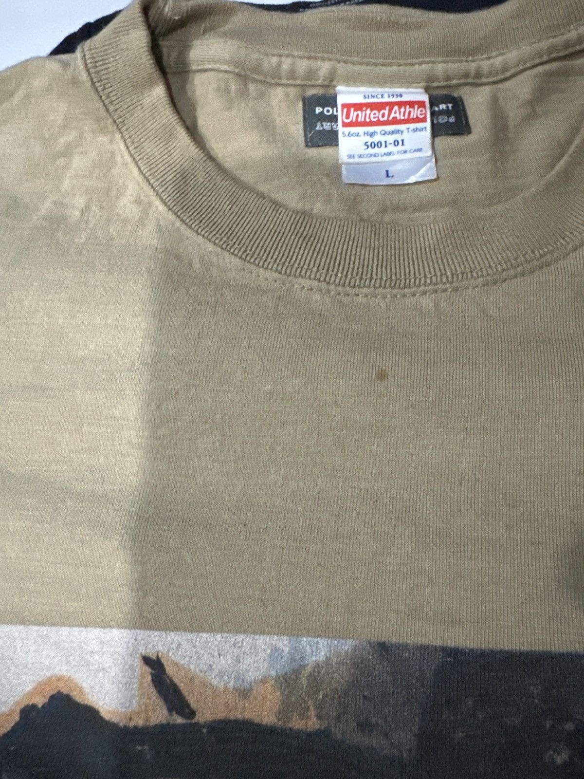 Arts & Science Vintage Shiraga Kazuo Faded Tee Size US L / EU 52-54 / 3 - 9 Thumbnail