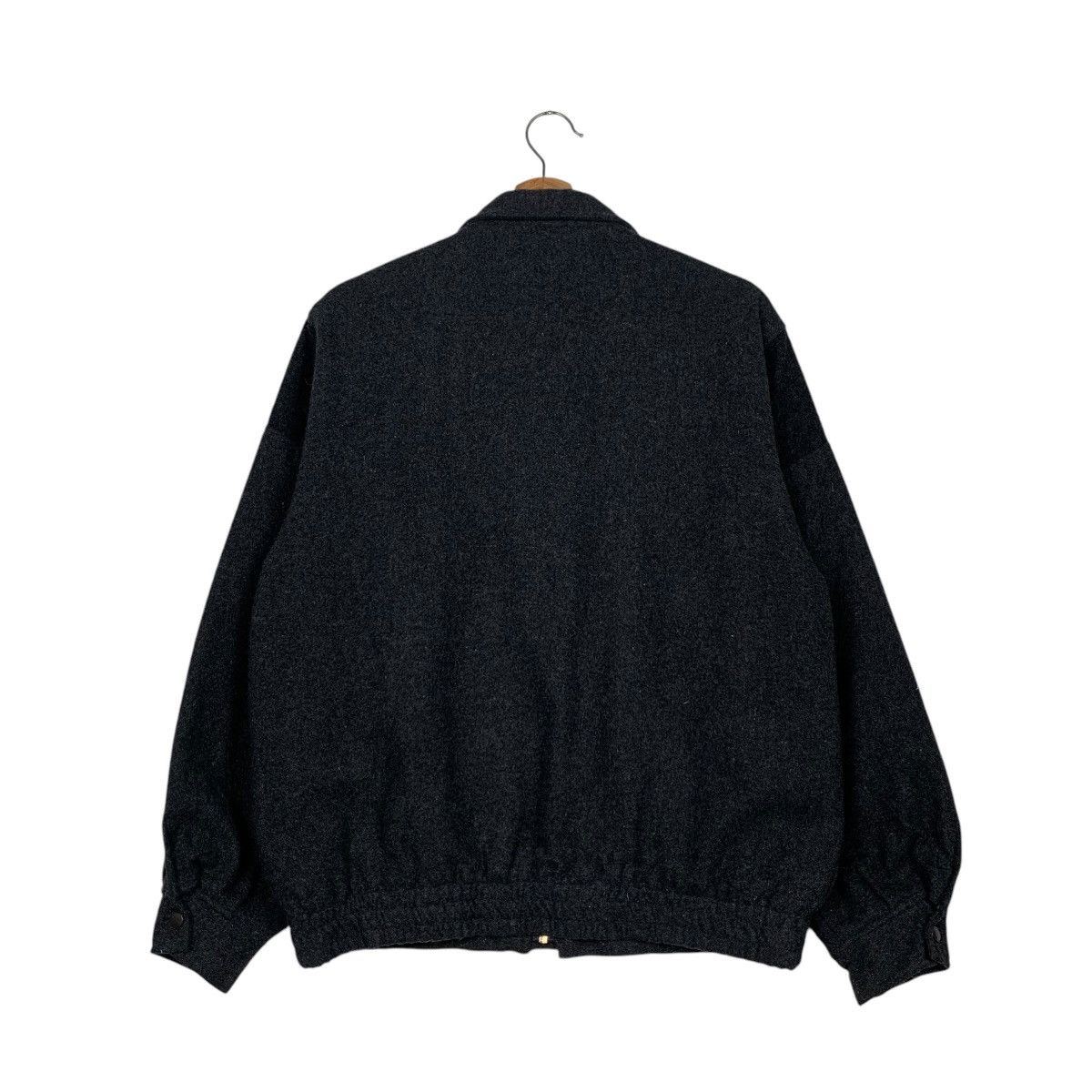 Japanese Brand Vintage 90’s WOOD CUTTER Wool Casual Jacket #2460-C110 Size US M / EU 48-50 / 2 - 7 Thumbnail
