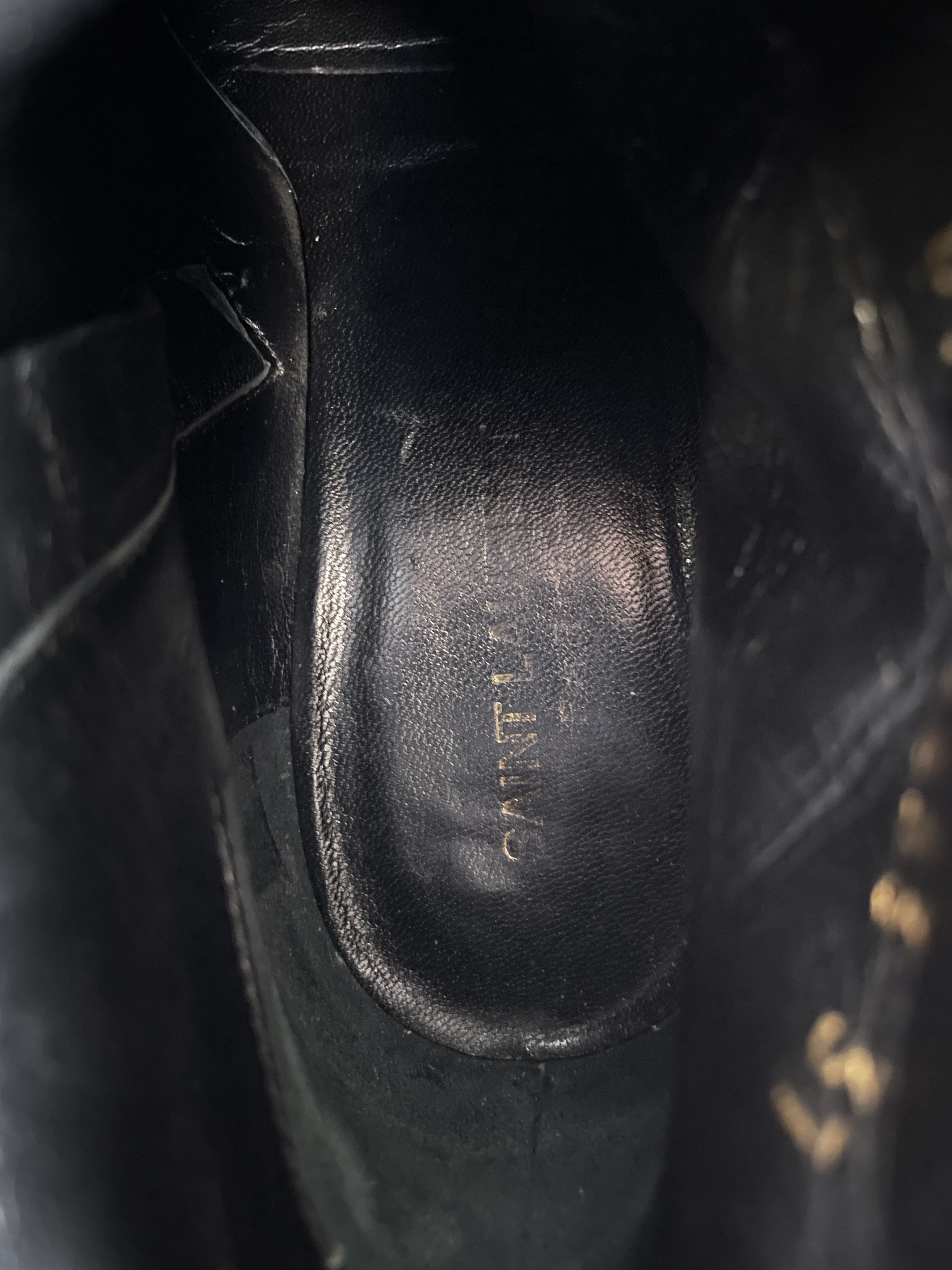 Saint Laurent Paris Saint Laurent Black Harness Suede Ankle Boots Size 37 EU Size US 7 / IT 37 - 6 Thumbnail