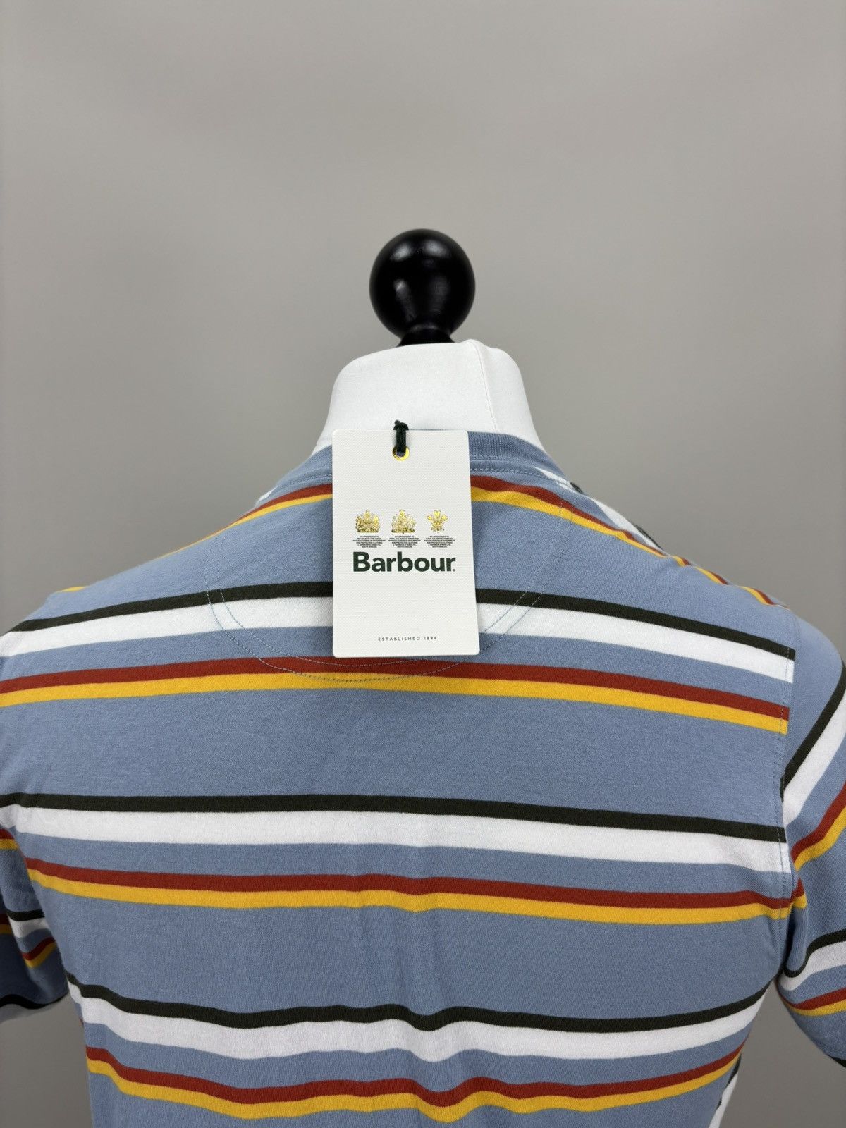 Barbour Mens t shirt Barbour Size S Color Blue Size US S / EU 44-46 / 1 - 8 Thumbnail