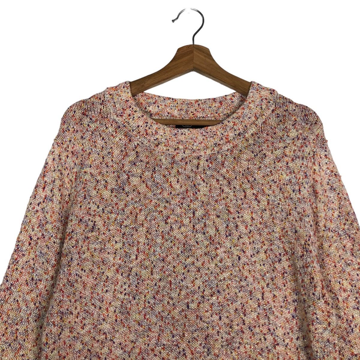 Japanese Brand 🔥90’s Vintage Tweed Knit Sweatshirt Jet Los Angeles Japan Size US M / EU 48-50 / 2 - 2 Thumbnail