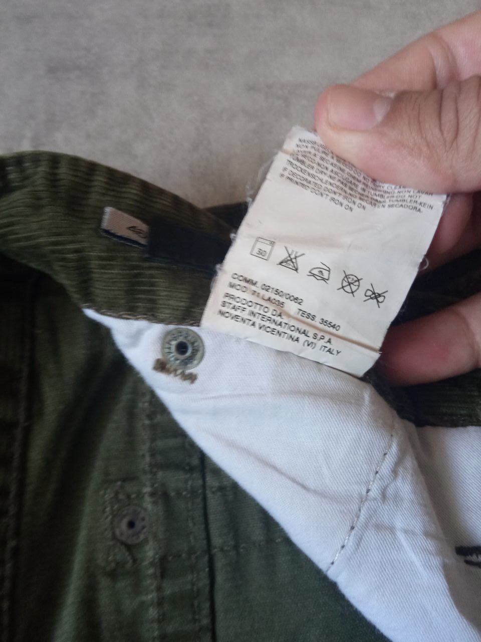 Dsquared2 Corduroy pants Size 46R - 7 Thumbnail