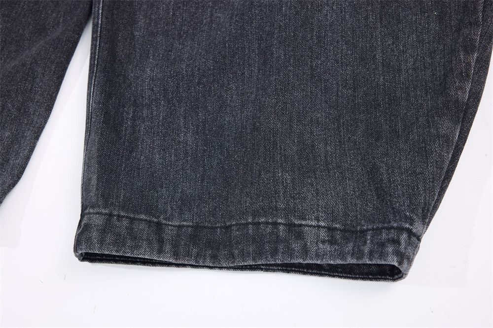 Vintage Men's loose-fitting washed distressed punk scimitar jeans Size US 32 / EU 48 - 6 Thumbnail