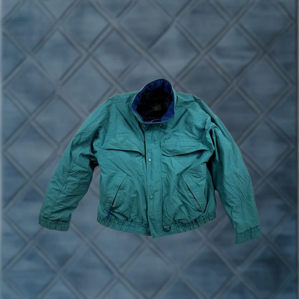 Eddie Bauer VINTAGE Eddie Bauer Mens Goose Down Jacket Green Ski Jacket Puffy Outdoors Sz XL Jacket Size US XL / EU 56 / 4 - 1 Thumbnail