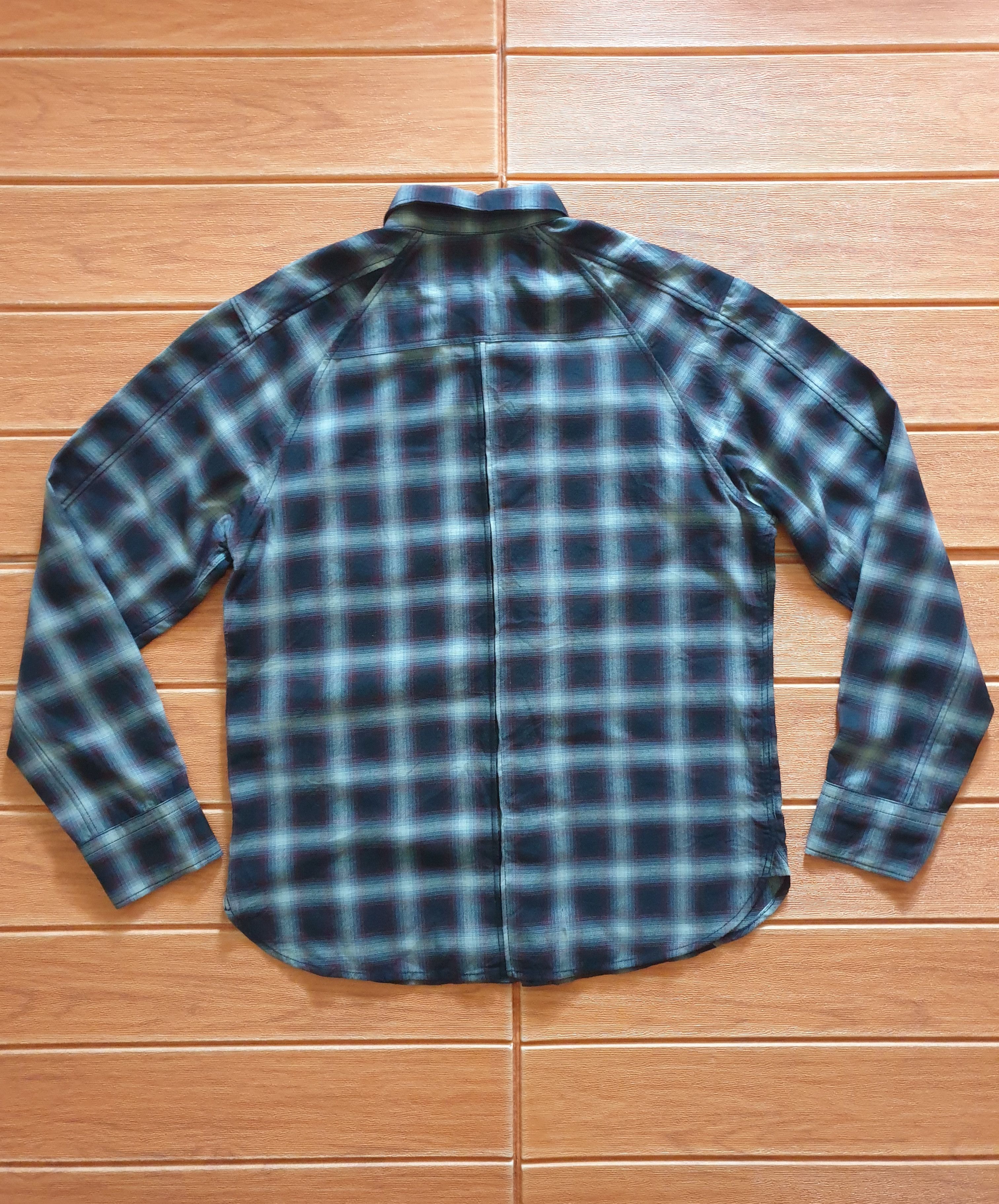 Japanese Brand 💥Mad crunk checkered shirt Size US L / EU 52-54 / 3 - 6 Thumbnail