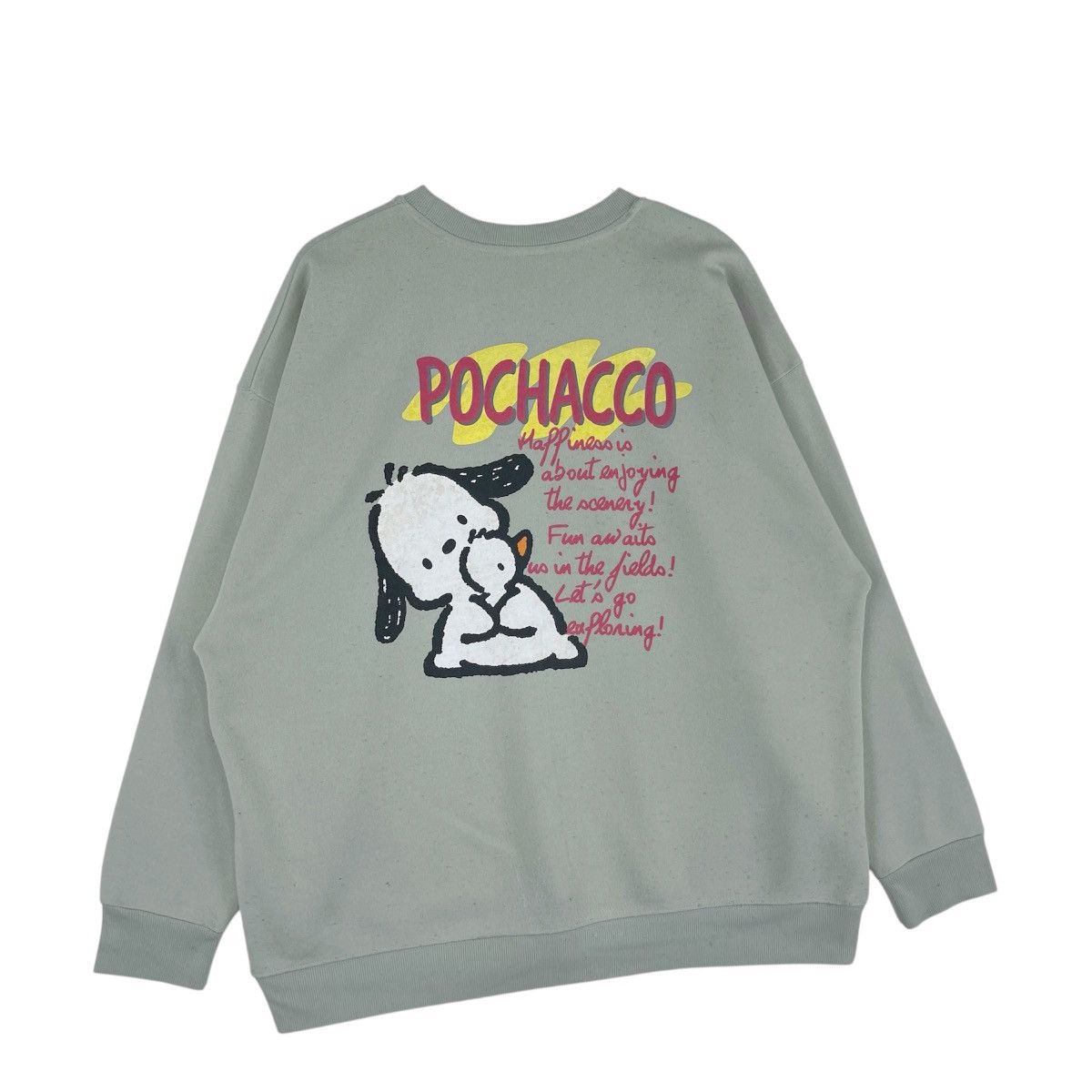 Cartoon Network Vintage Pochacco Cute Sweatshirt Size US XL / EU 56 / 4 - 5 Thumbnail