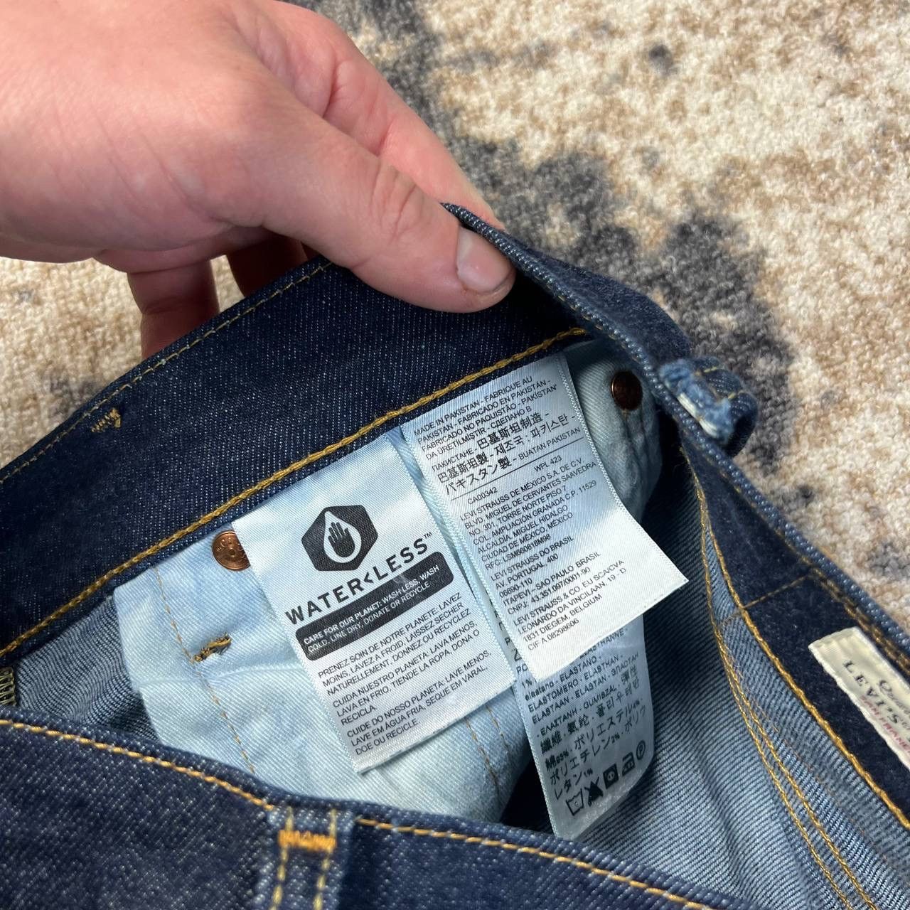 Levi's 511 Levis Premium Dark Blue Denim Jeans Streetwear Style Size US 30 / EU 46 - 8 Thumbnail