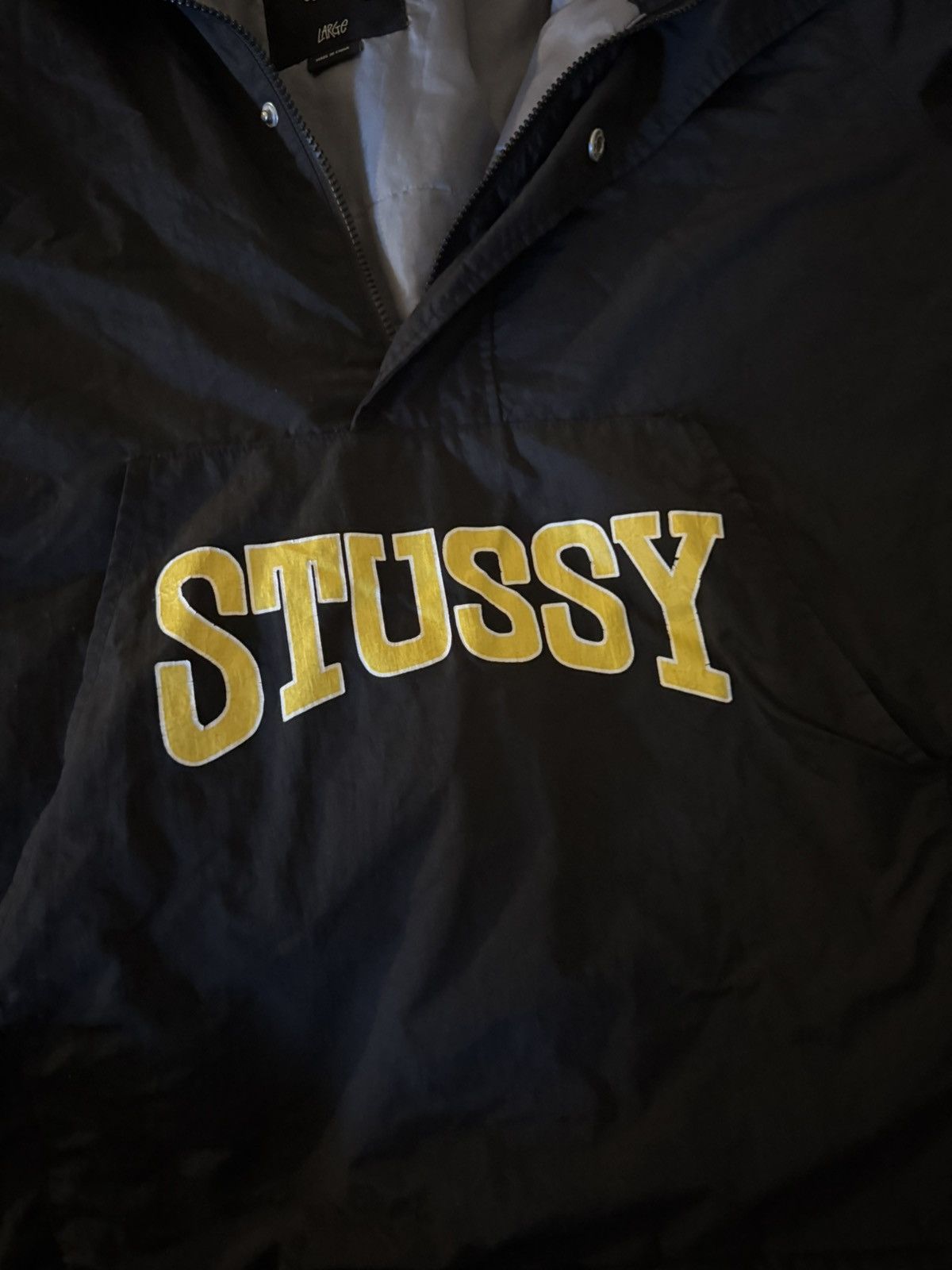 Stussy Stussy black jacket vintage Size US L / EU 52-54 / 3 - 7 Thumbnail