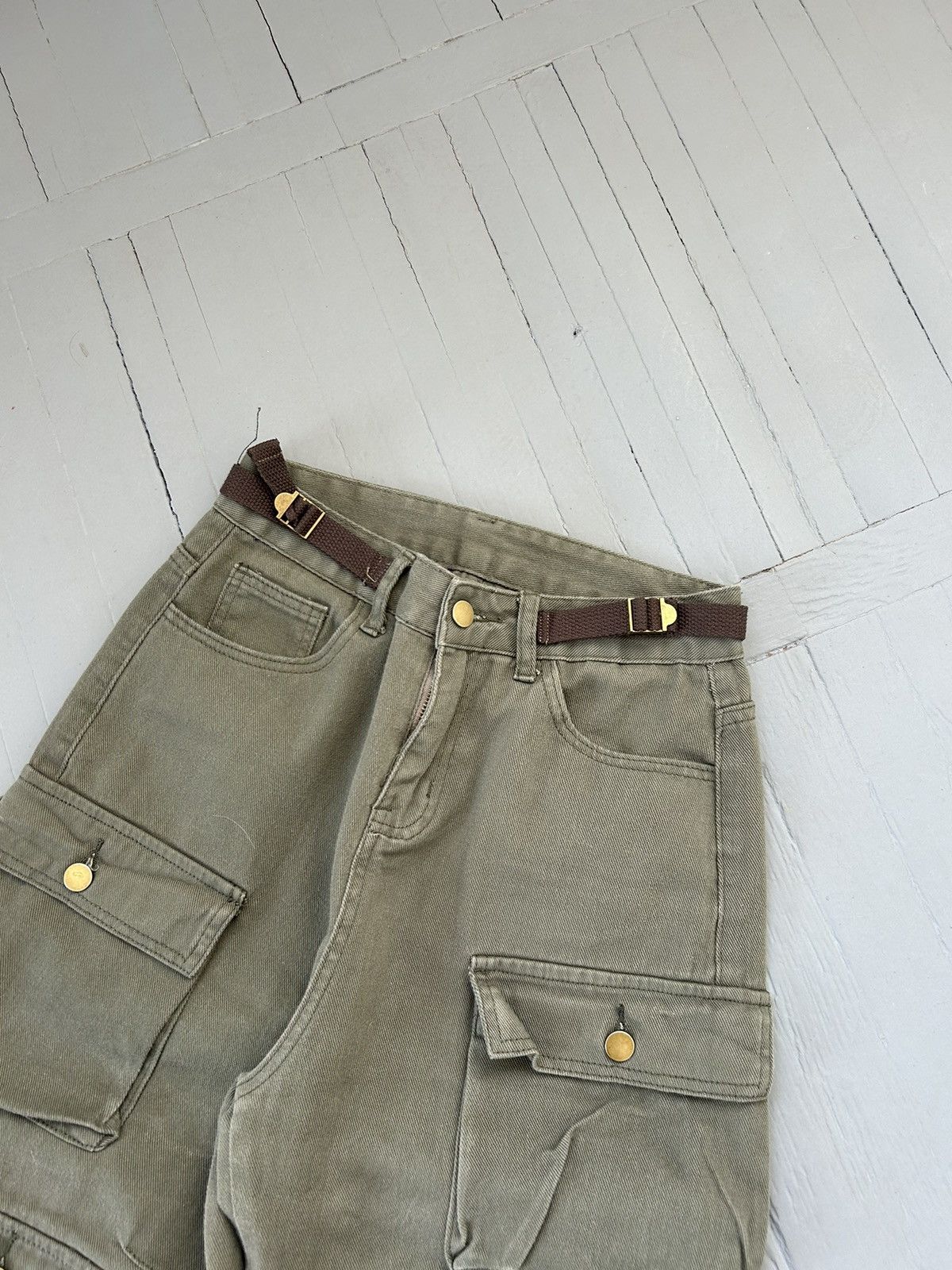 Japanese Brand × Vintage Cargo pants vintage Size 28" / US 6 / IT 42 - 4 Thumbnail