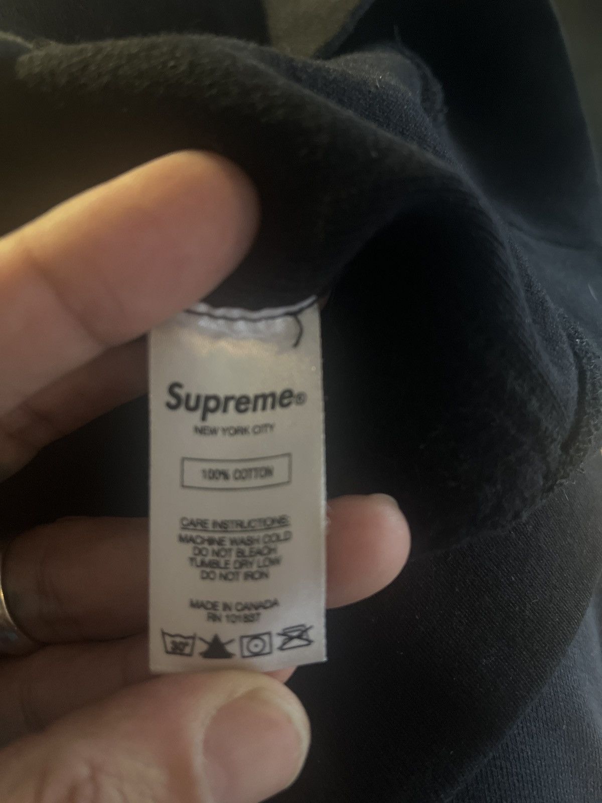 Comme des Garcons × Comme des Garcons SHIRT × Supreme Supreme X COMME des GARÇONS Sweatshirt Size US M / EU 48-50 / 2 - 4 Thumbnail
