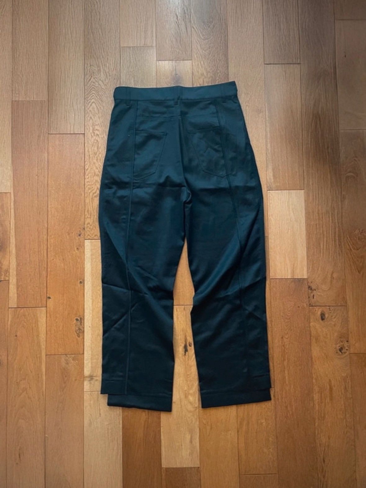 Feng Chen Wang Black Feng Chen Wang Pleated Trousers Size US 34 / EU 50 - 2 Thumbnail
