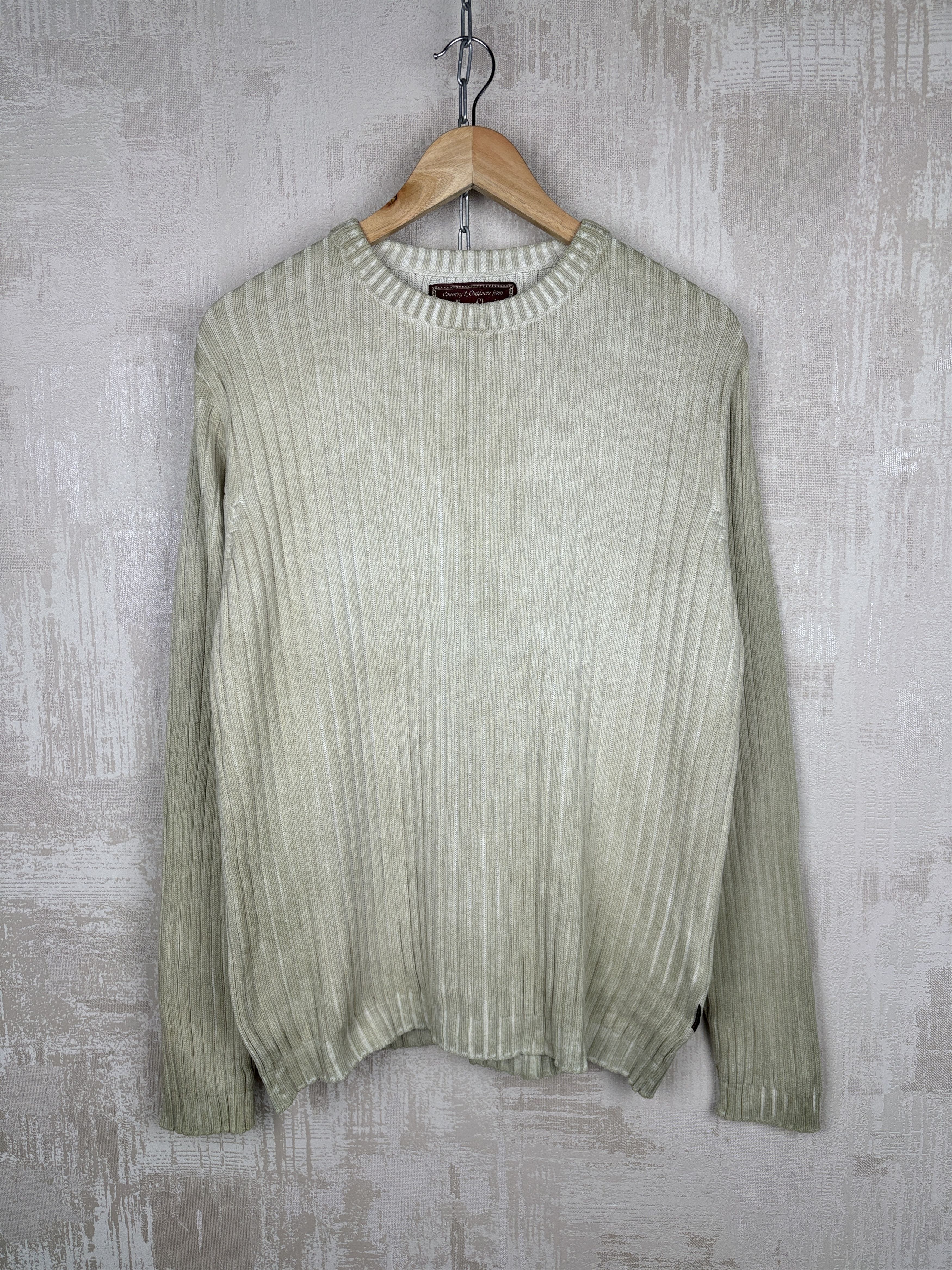 Marlboro Classics × Vintage Marlboro Classics Ribbed Rib Knit Vintage Sweater Crew Neck Size US L / EU 52-54 / 3 - 3 Thumbnail