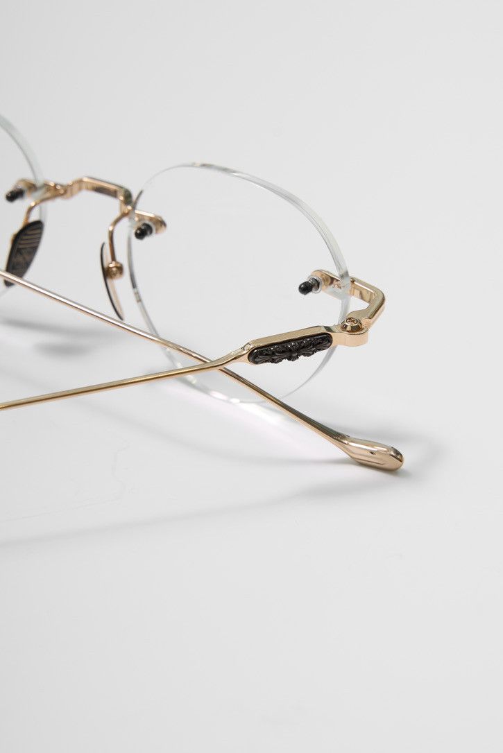 Chrome Hearts CHROME HEARTS SOFFFFFFFFERS I Gold Plated/Matte Black Size ONE SIZE - 8 Thumbnail